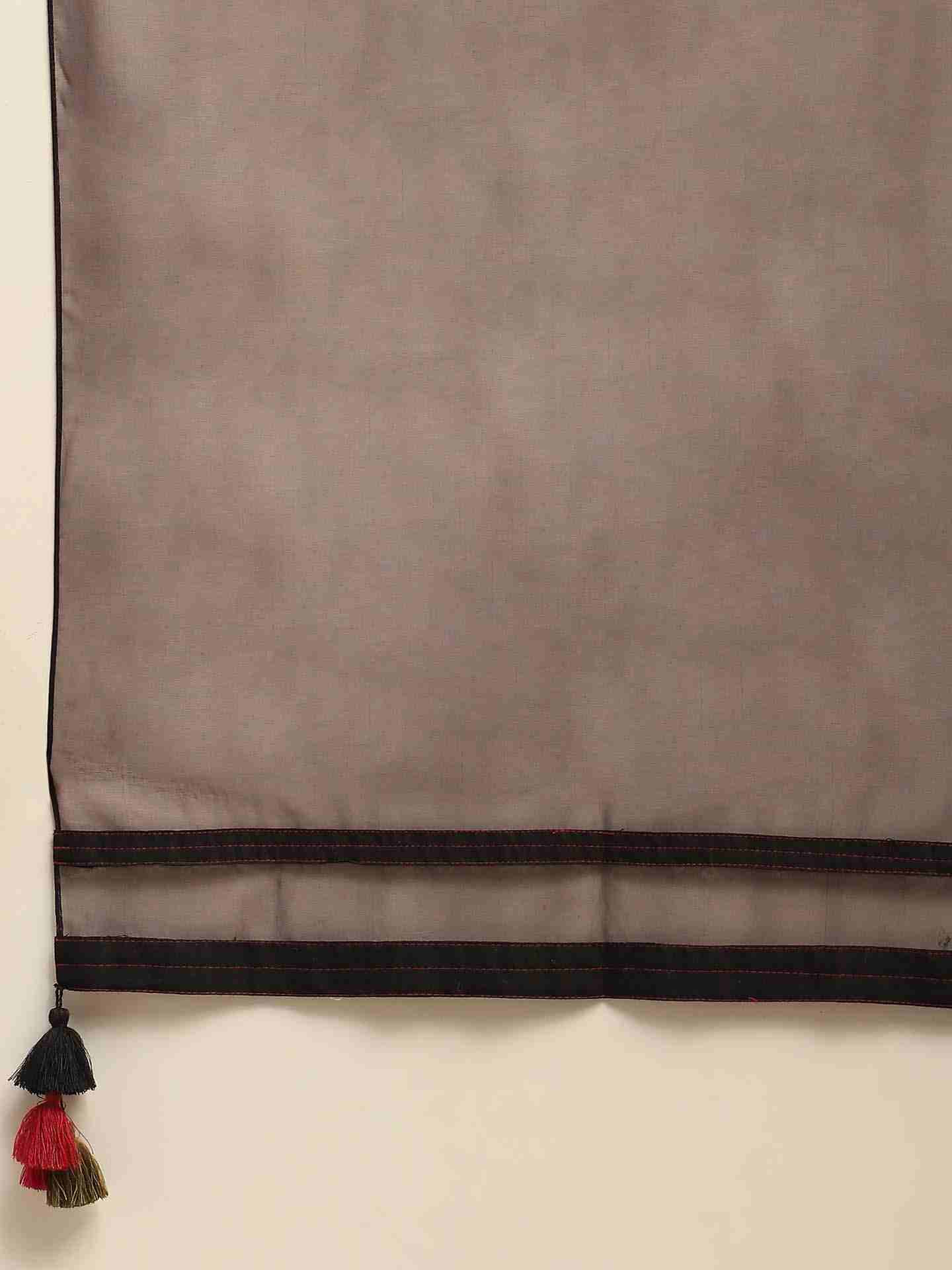 Black Flora Suit Set