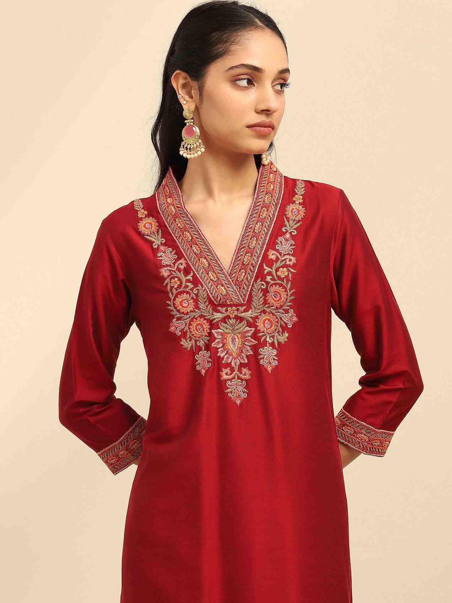 Red Scarlette Suit Set