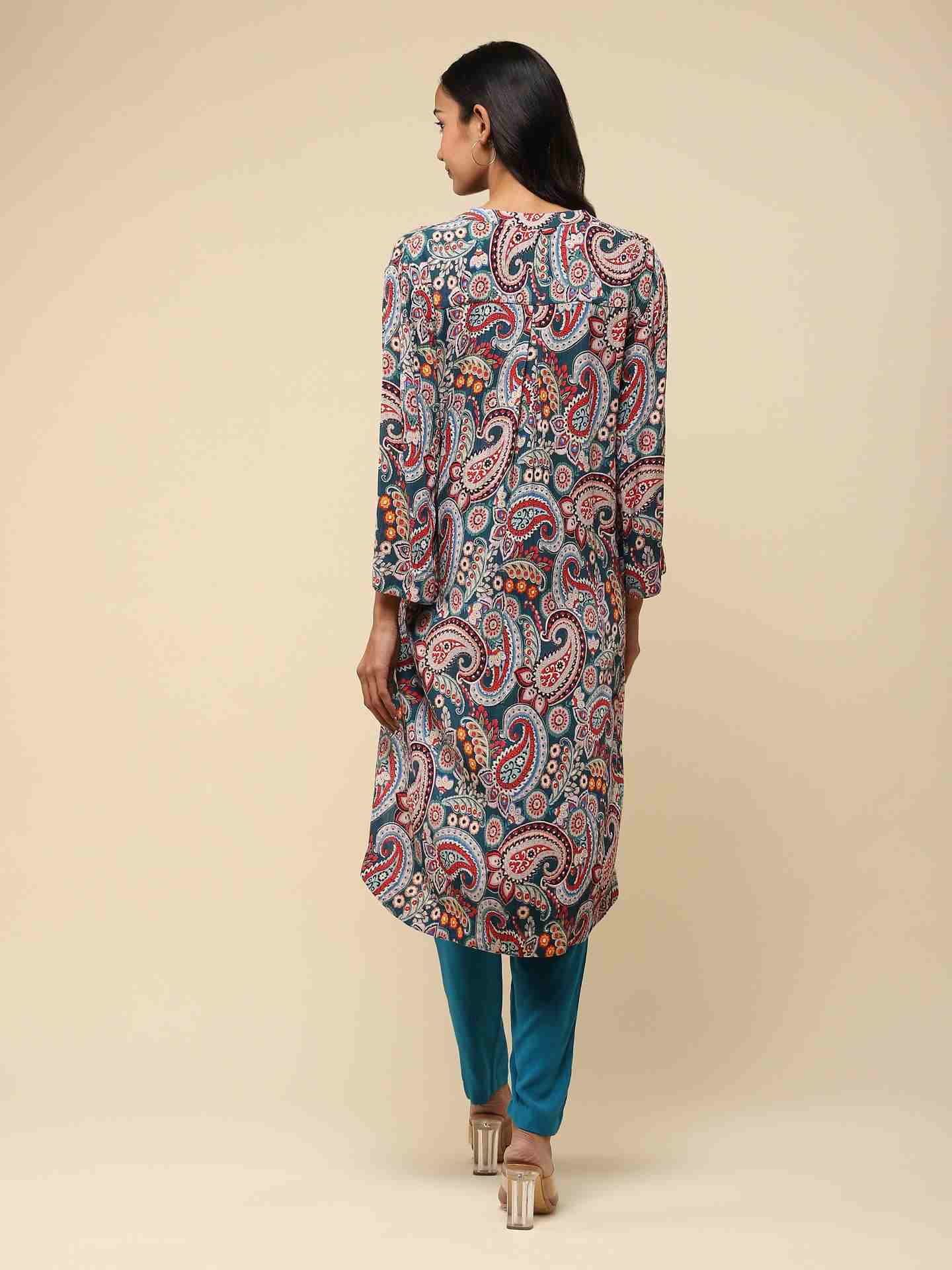 Green Taahira Suit Set