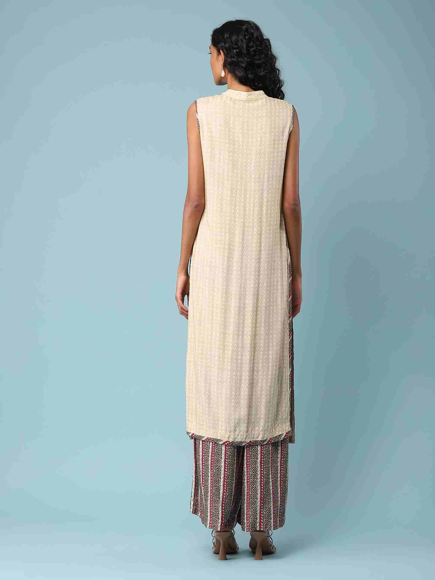 Beige Nitya Suit Set
