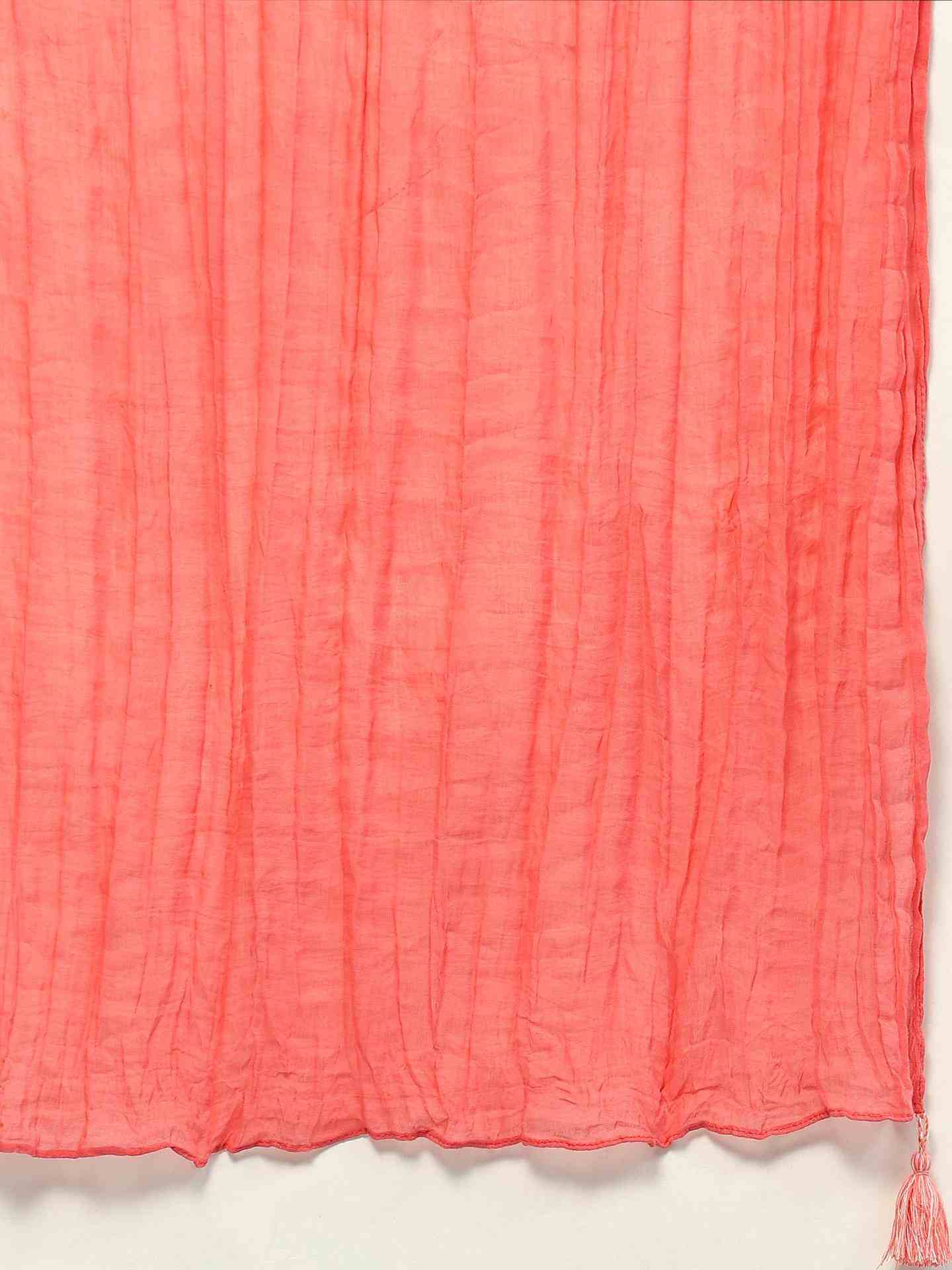 Peach Kannupriya Suit Set