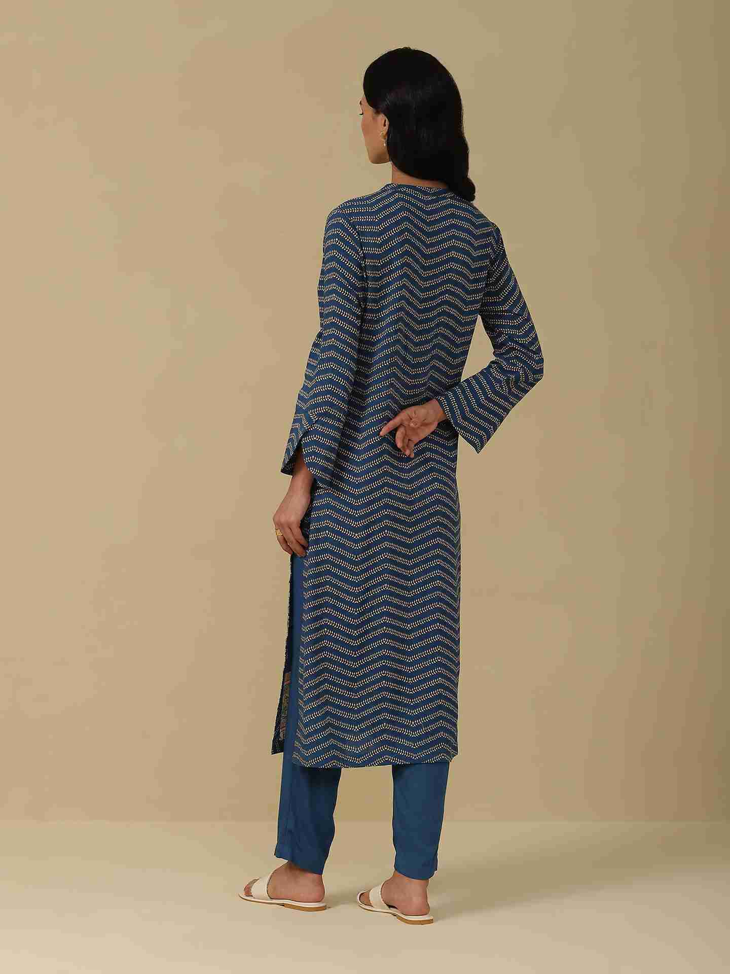 Blue Zunaira Suit Set