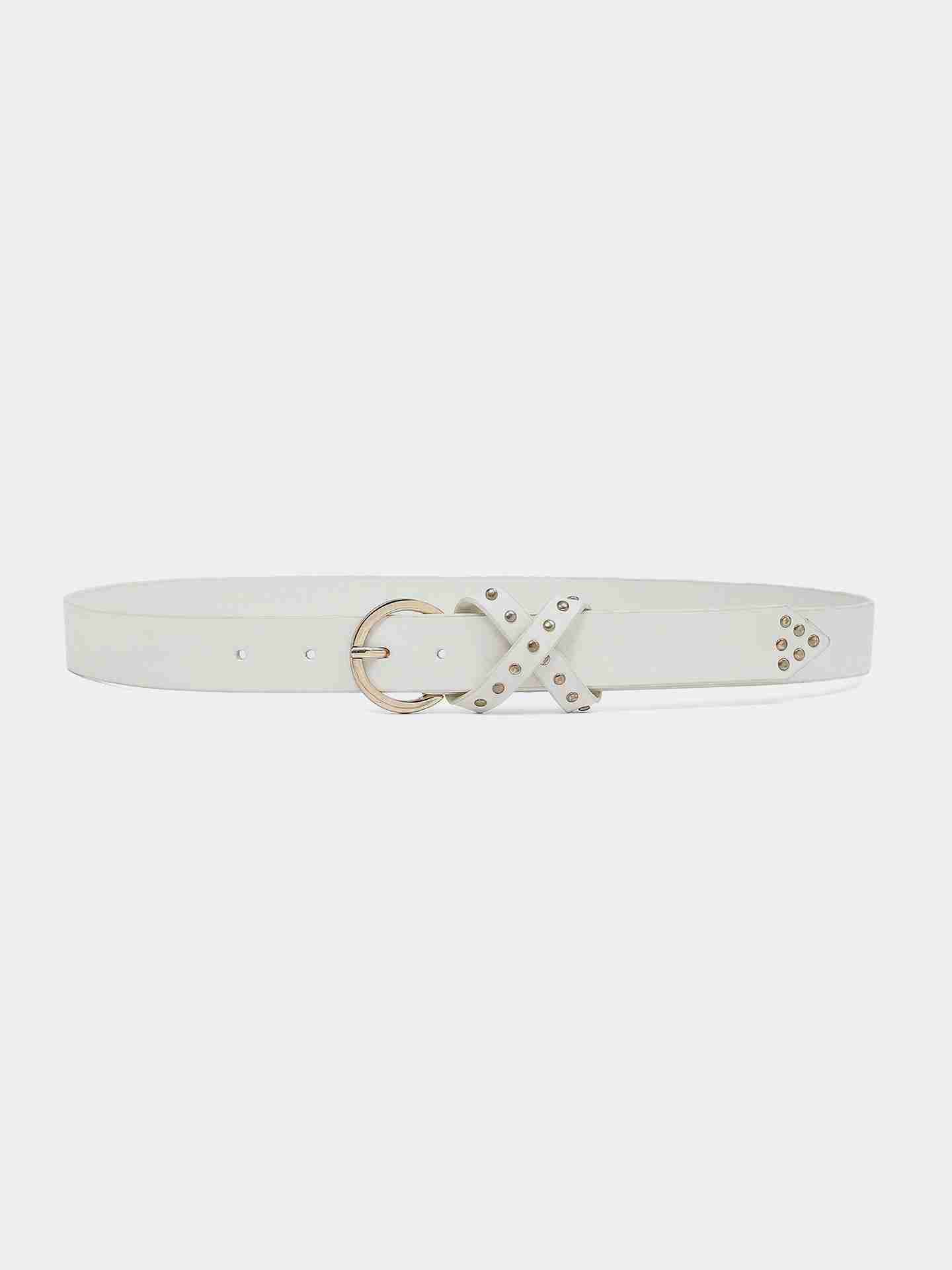 White Bentley Waist Belt
