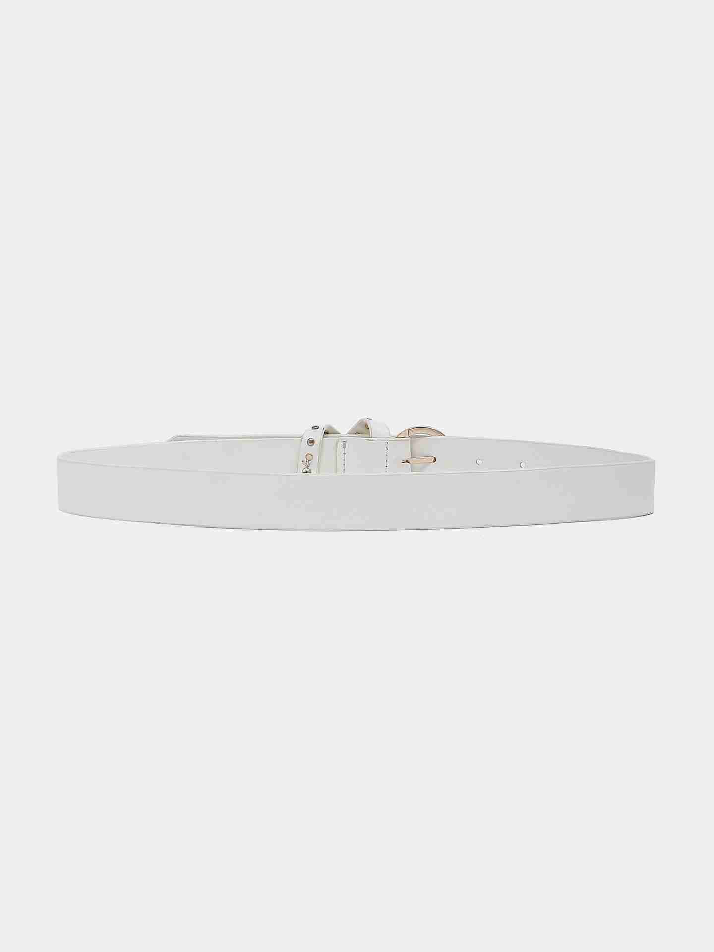 White Bentley Waist Belt