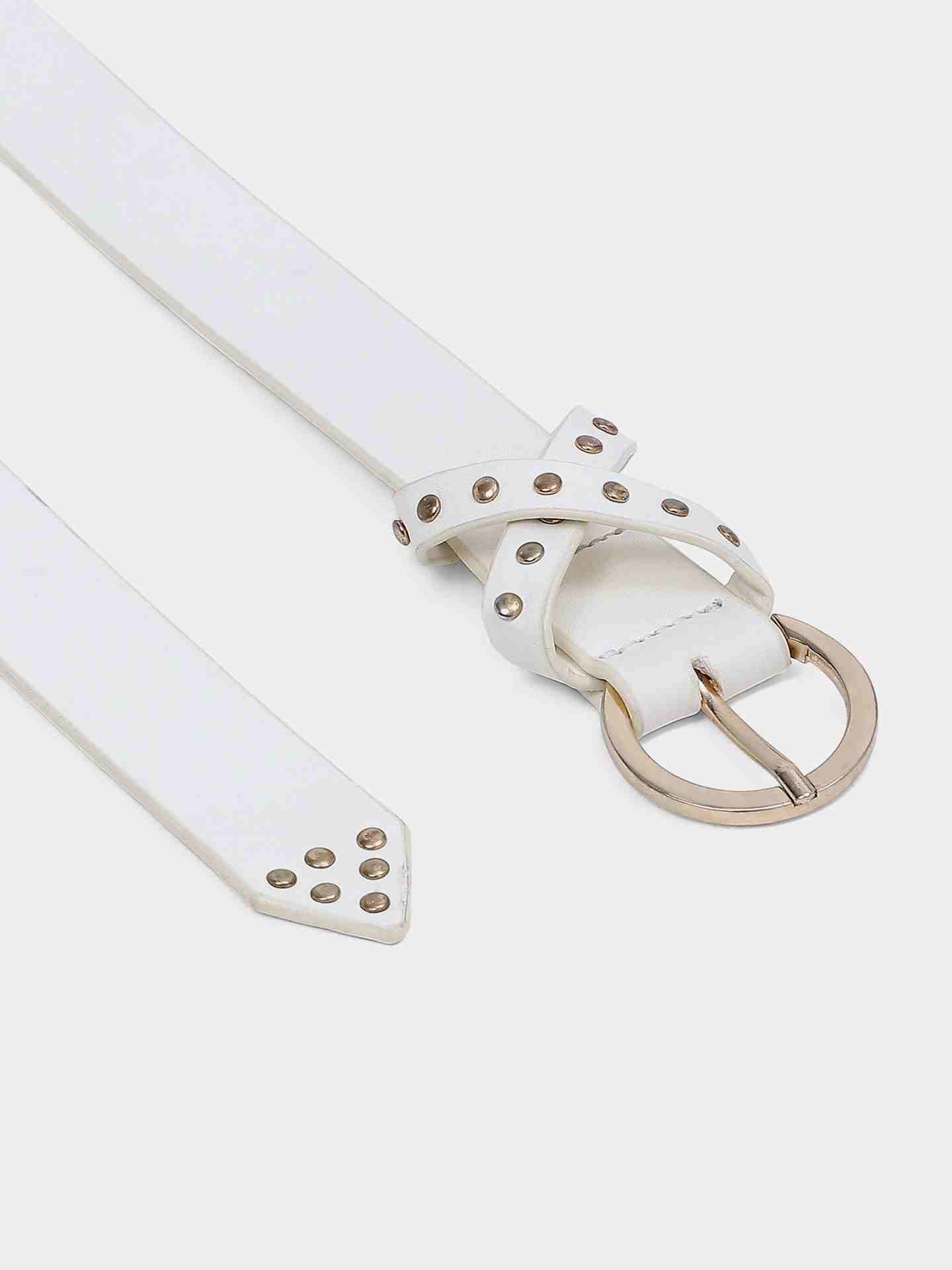 White Bentley Waist Belt