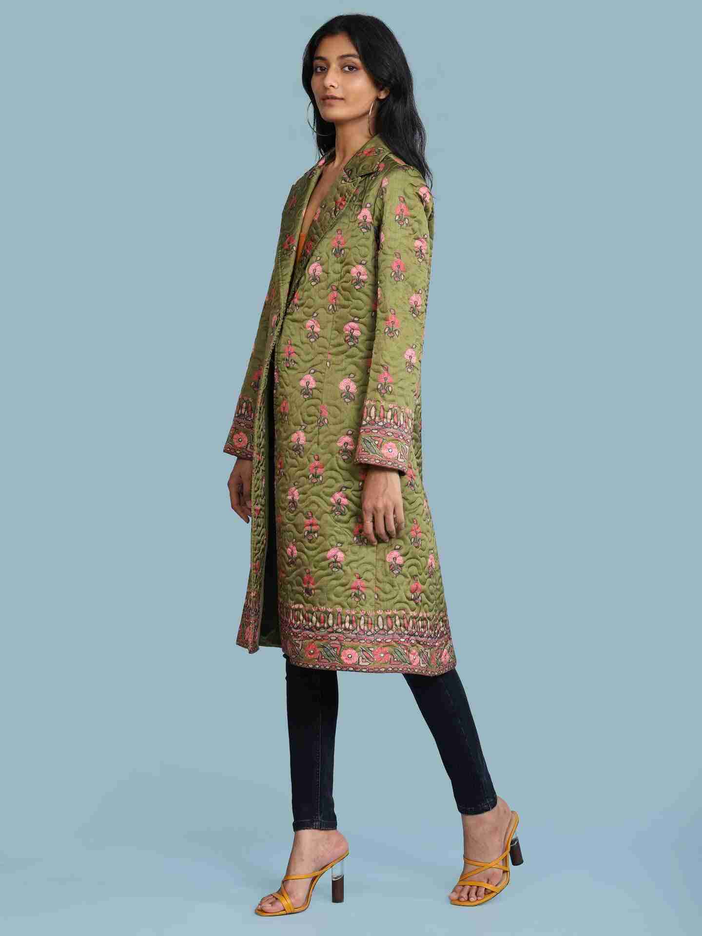 Olive Arunima Coat