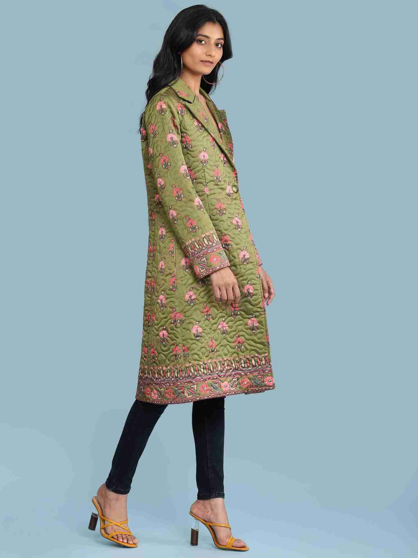 Olive Arunima Coat