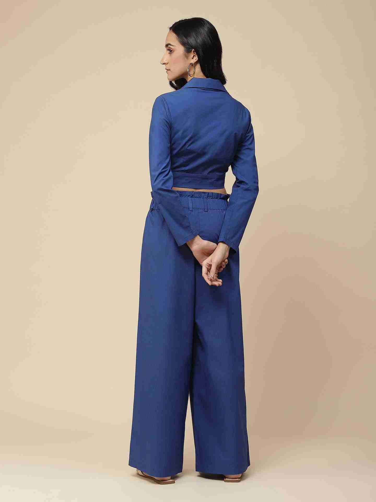 Royal Blue Havana Co-Ord Set