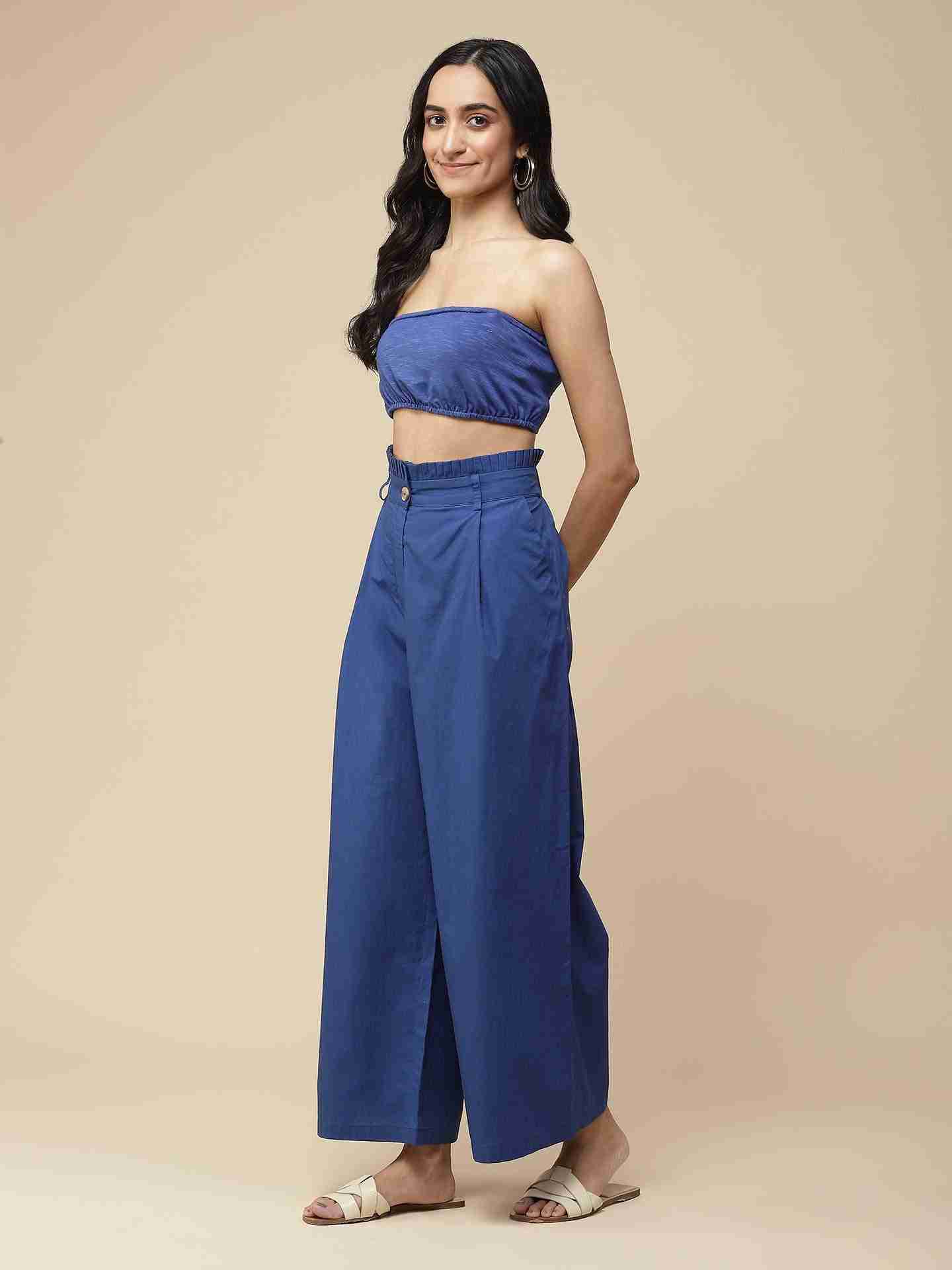 Royal Blue Havana Co-Ord Set