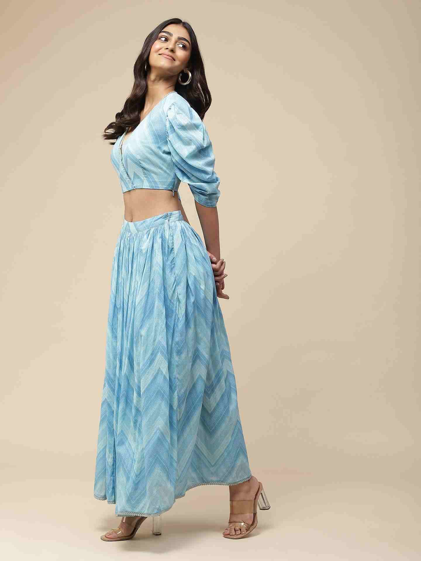 Blue Vanya Co-Ord Set