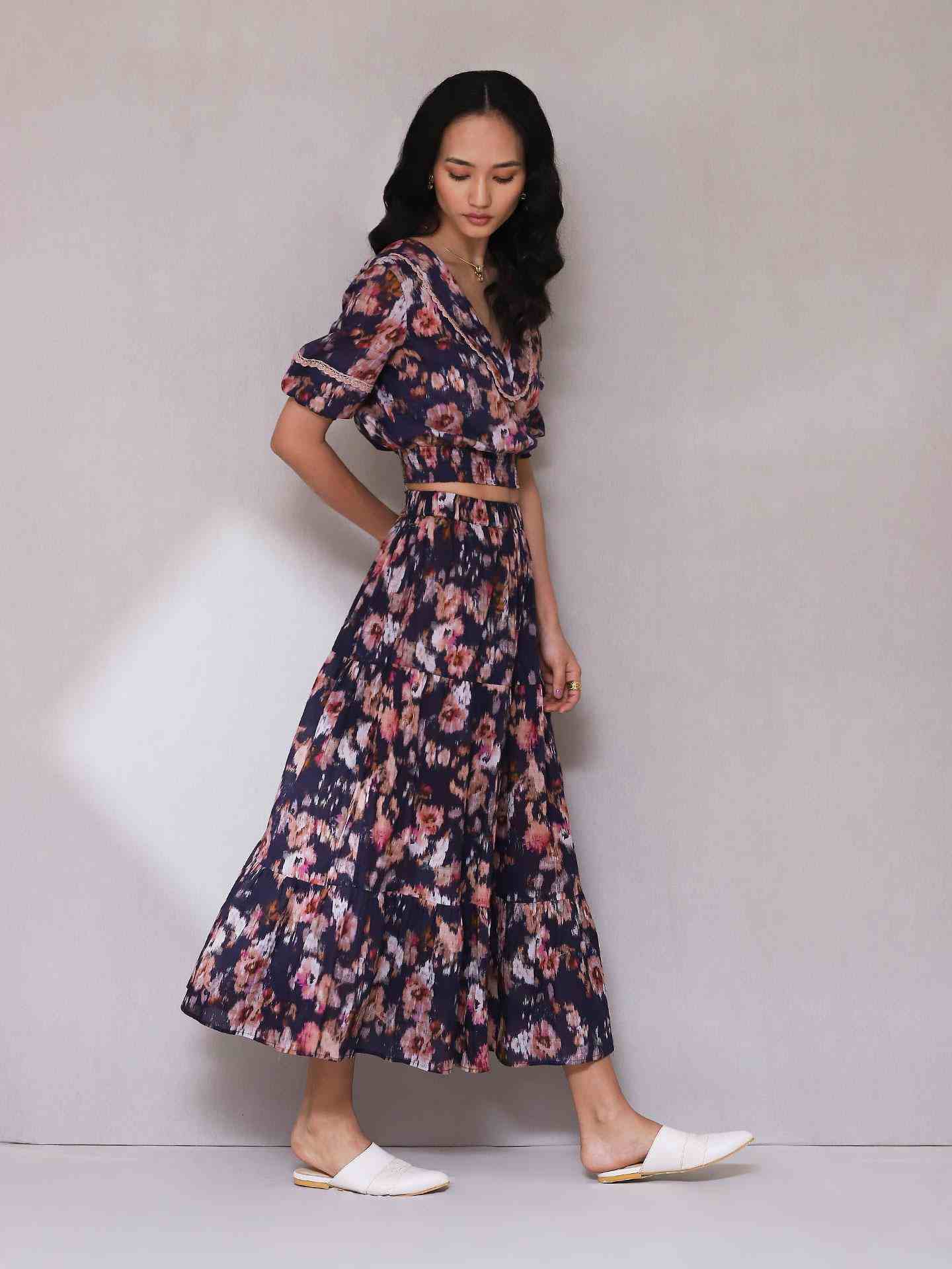 Blue Masakali Co-Ord Set