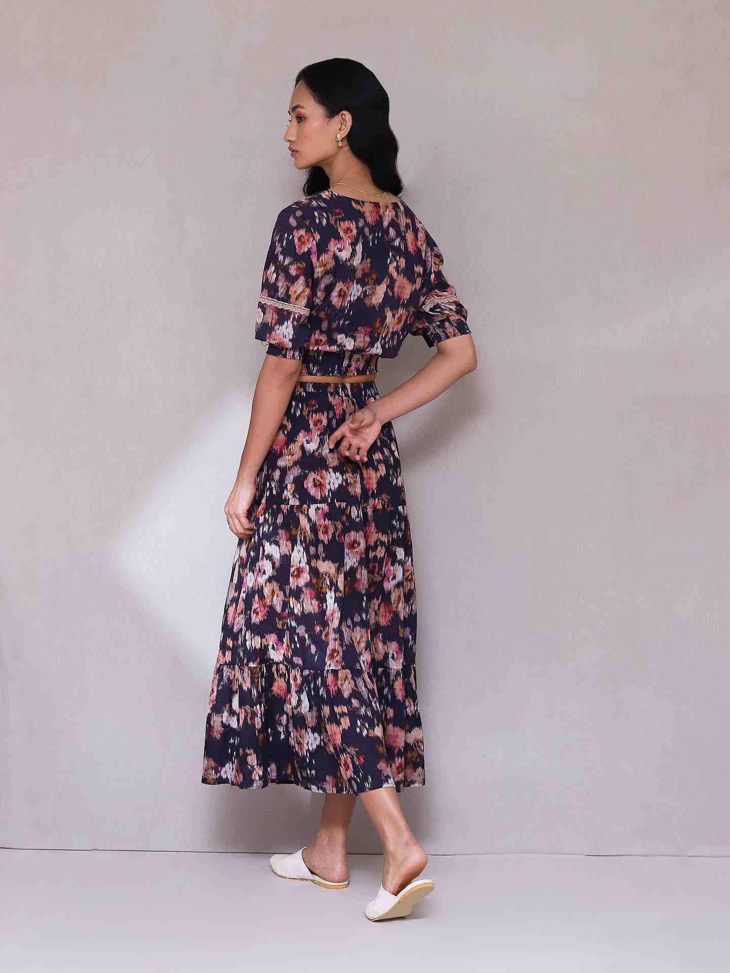 Blue Masakali Co-Ord Set