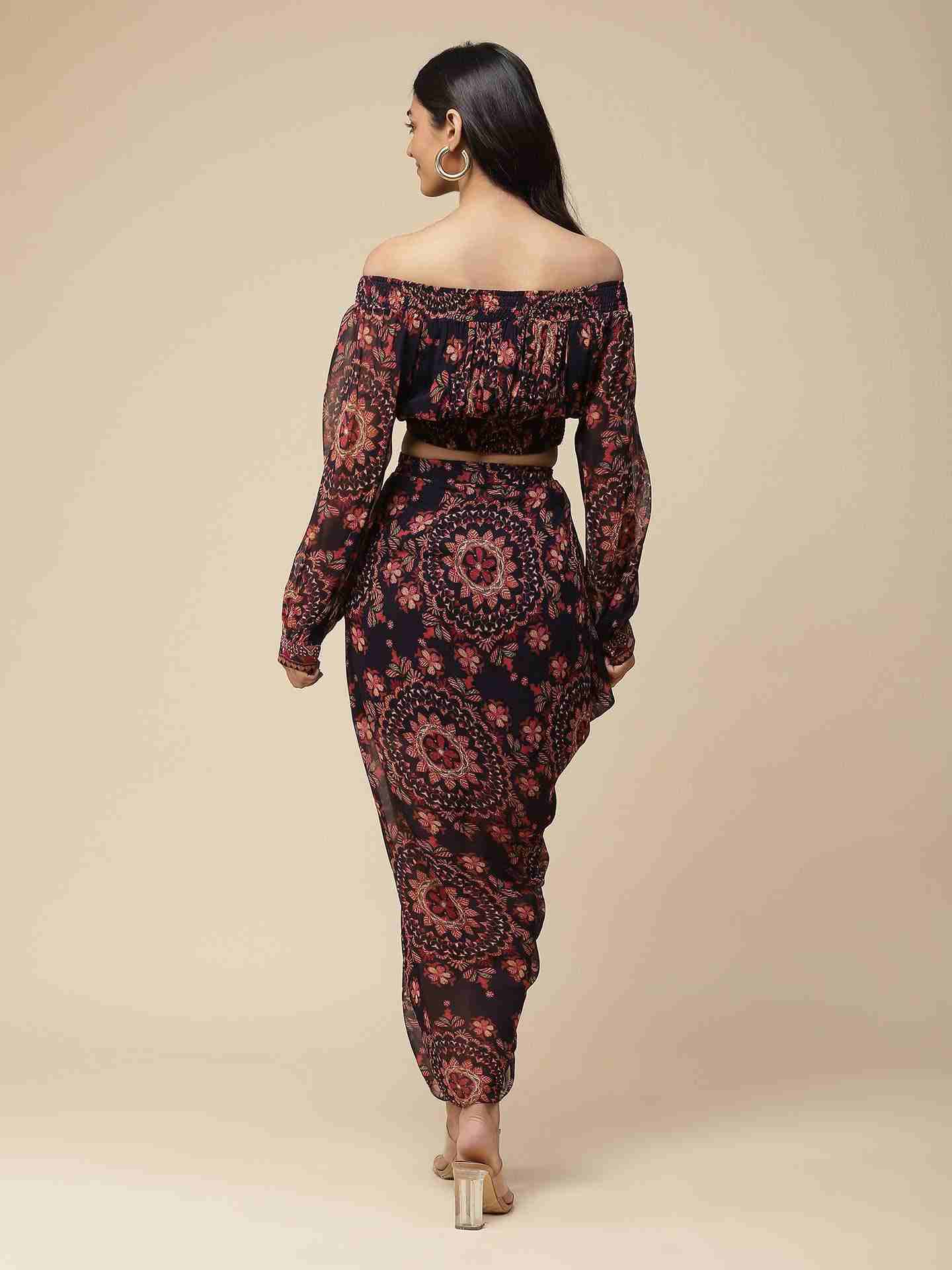 Navy Adriti Co-Ord Set