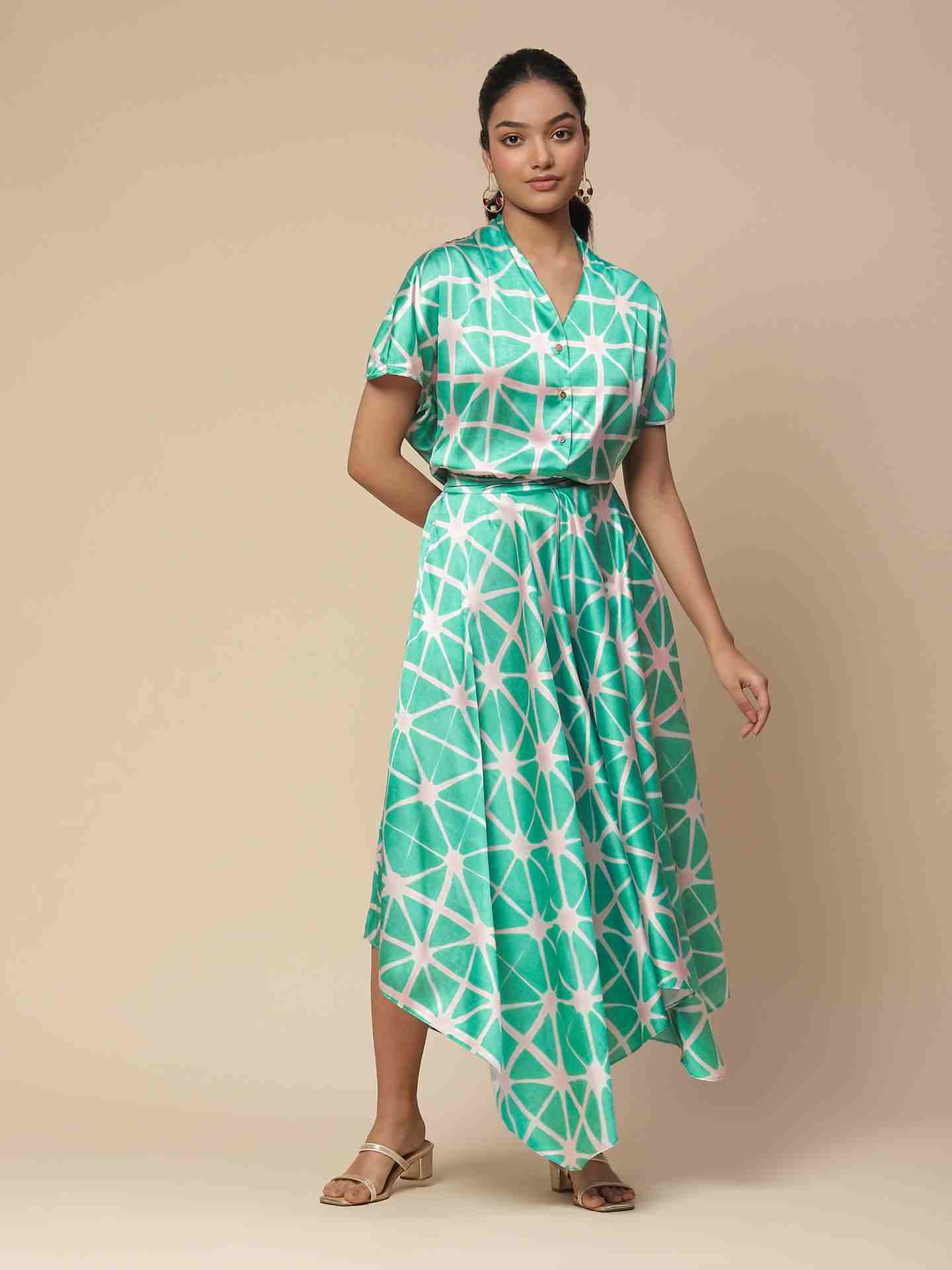 Green Ananta Co-Ord Set