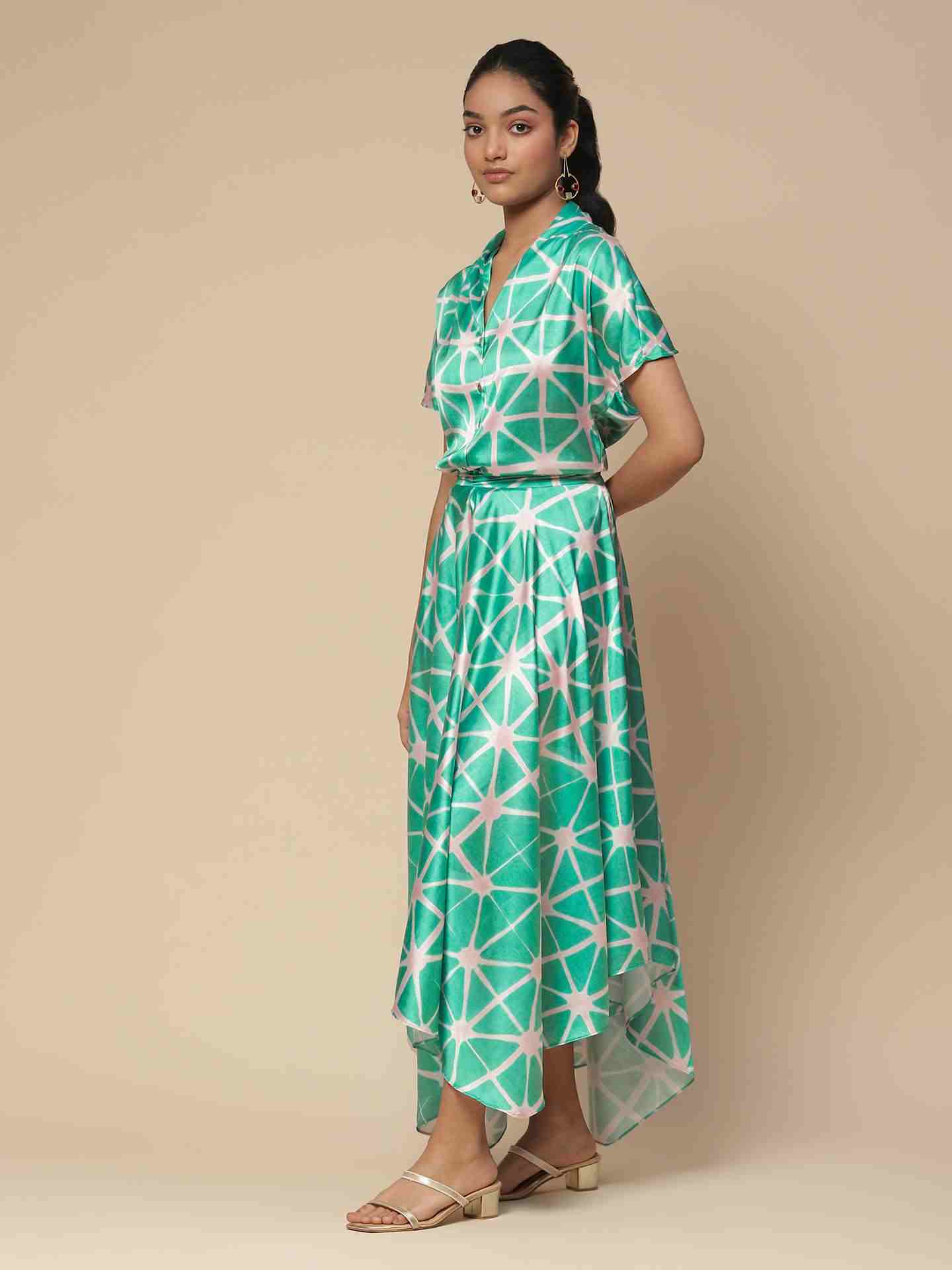 Green Ananta Co-Ord Set