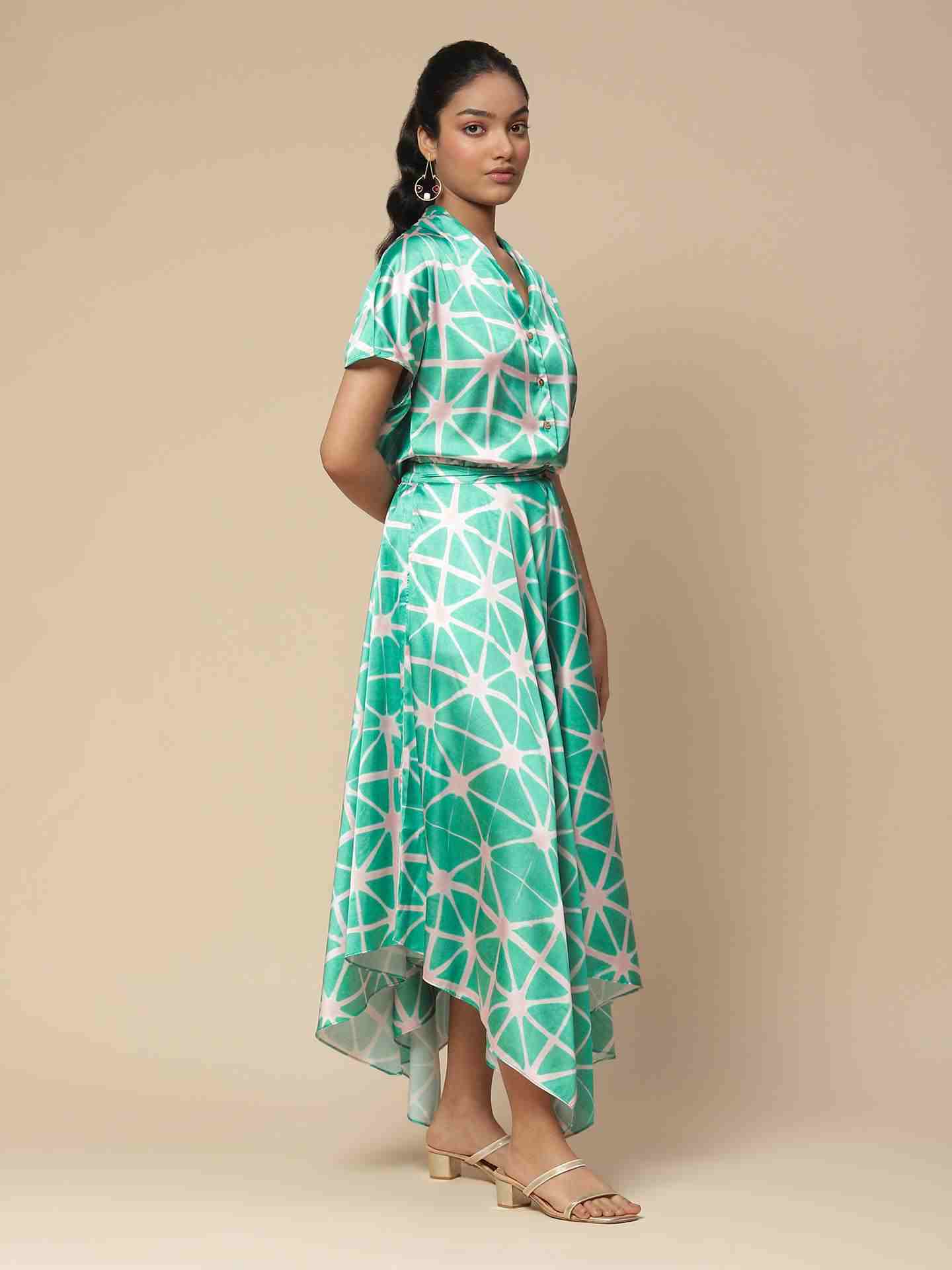 Green Ananta Co-Ord Set