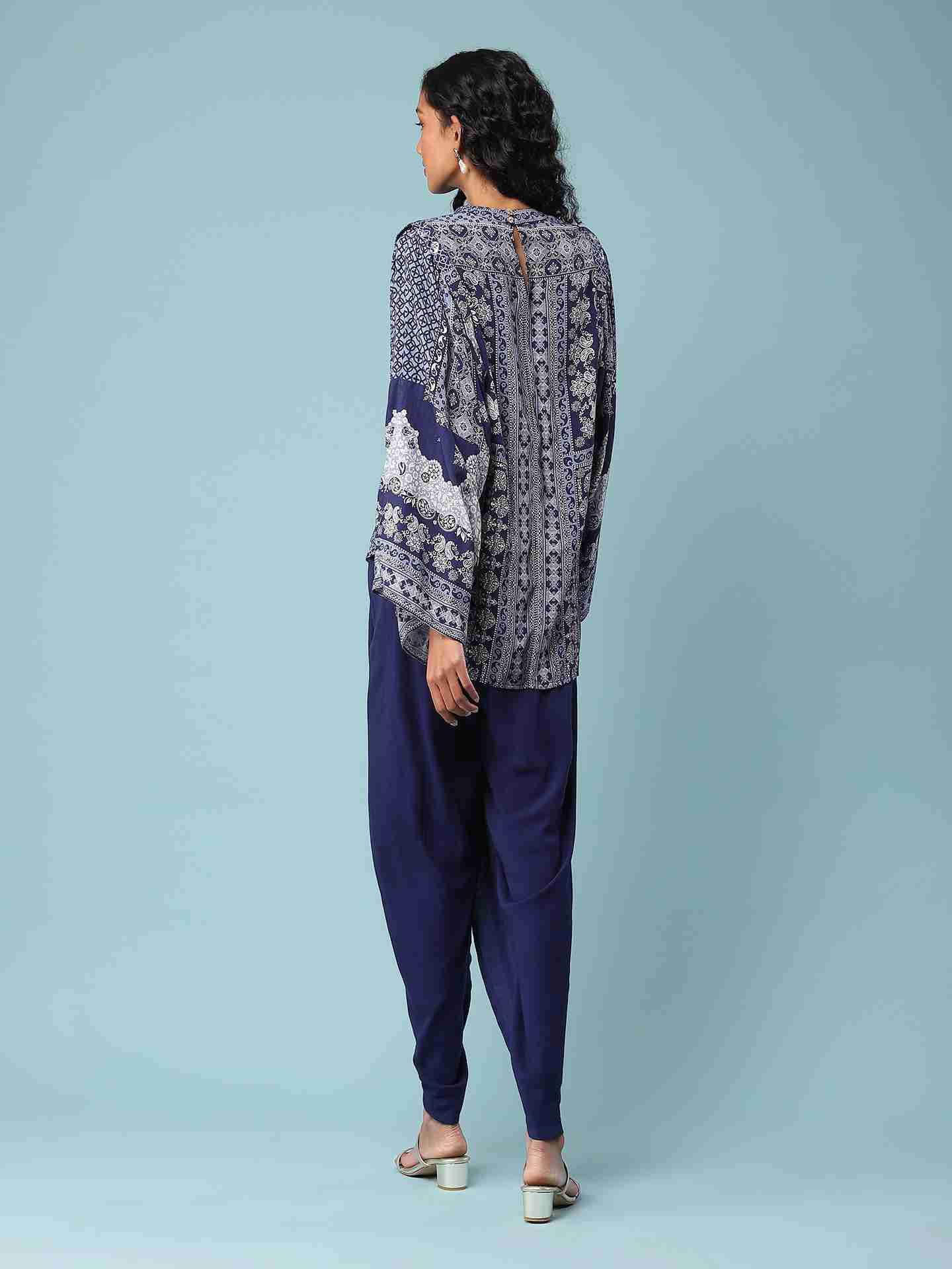 Blue Monochrome Co-Ord Set