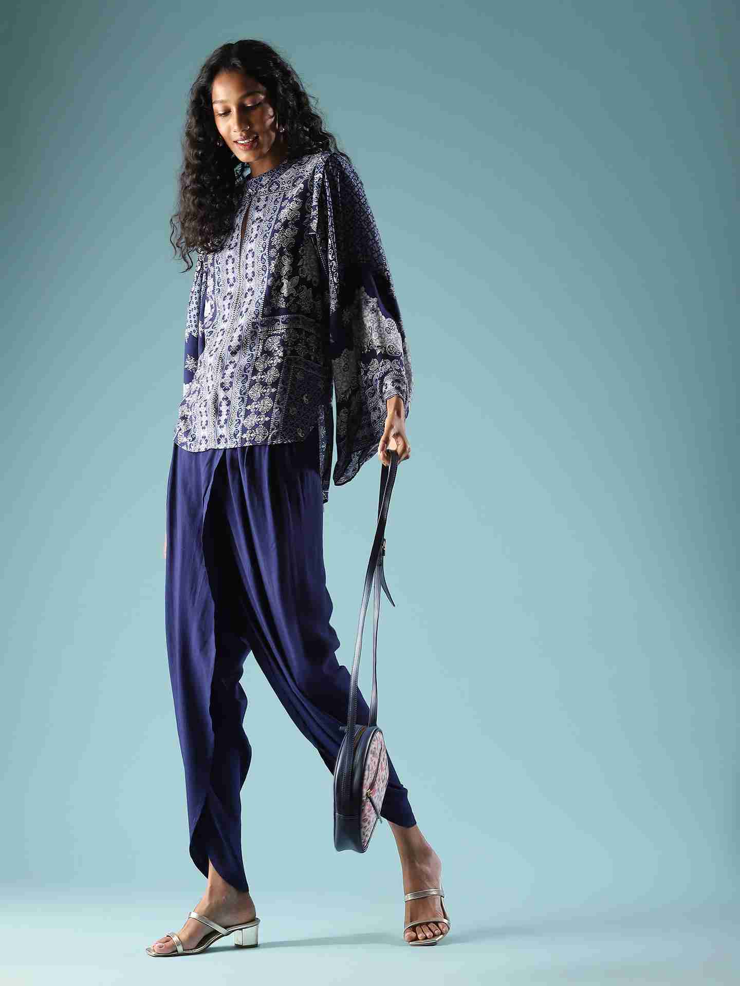 Blue Monochrome Co-Ord Set