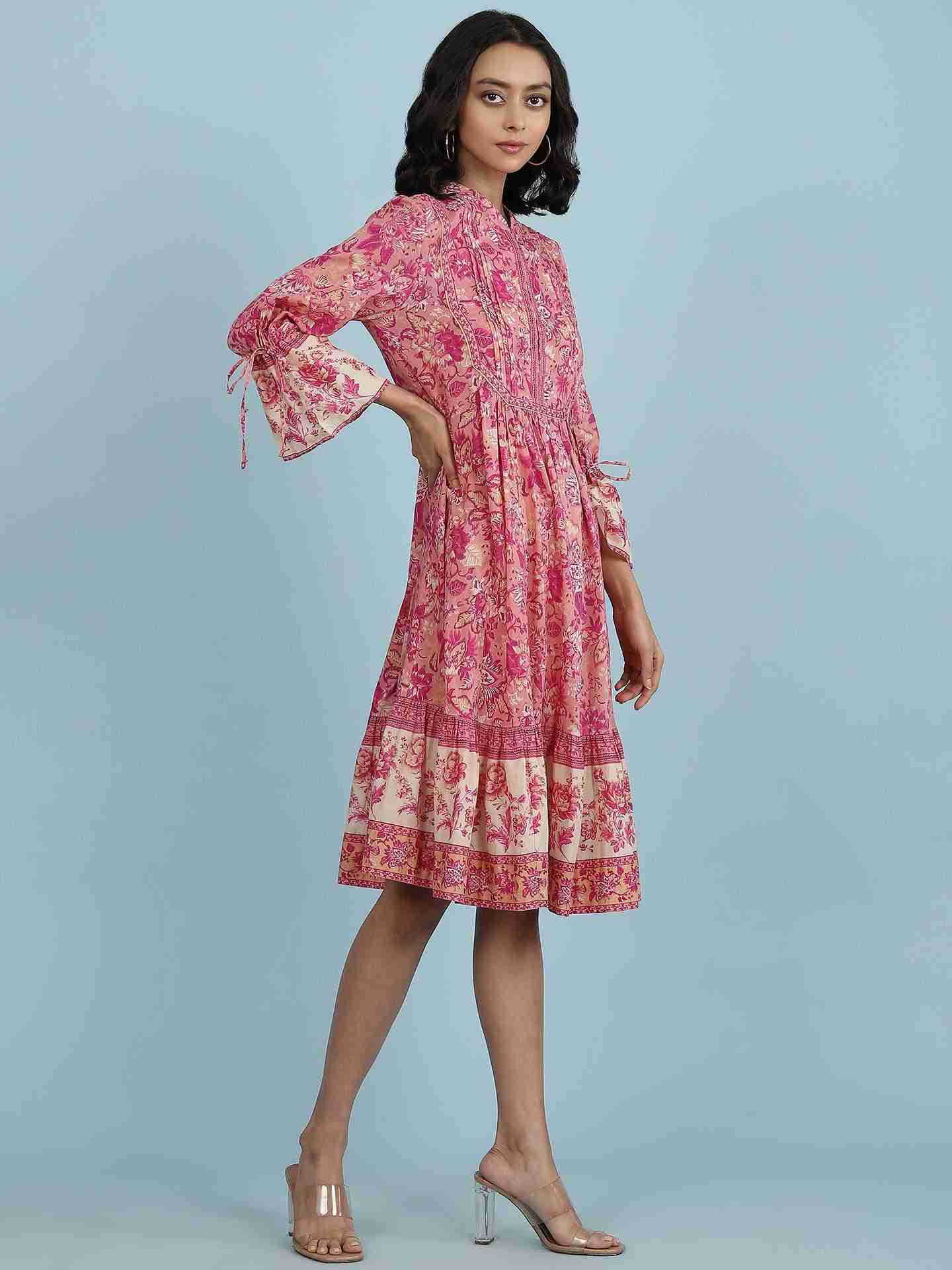 Pink Jalashay Long Dress