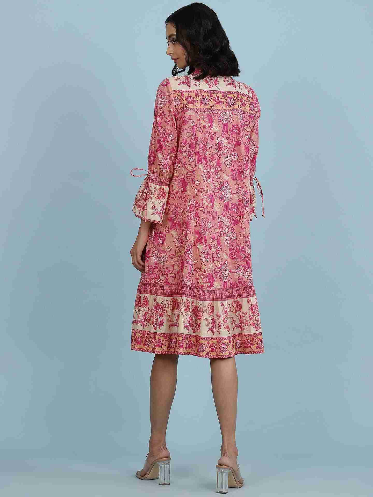 Pink Jalashay Long Dress