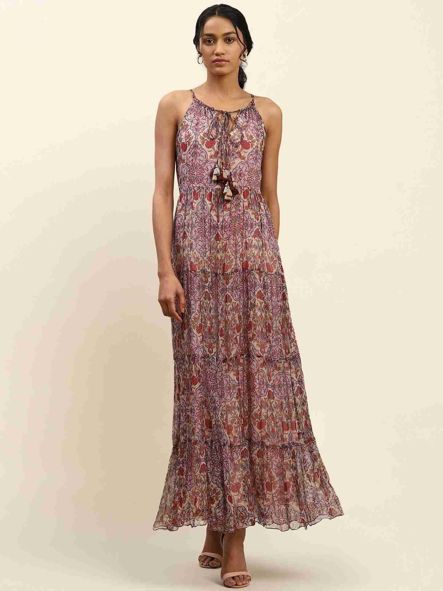 Violet Mystic Long Dress
