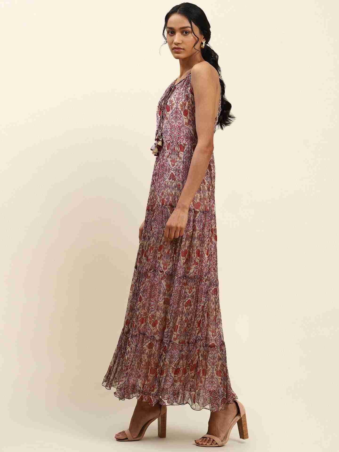 Violet Mystic Long Dress