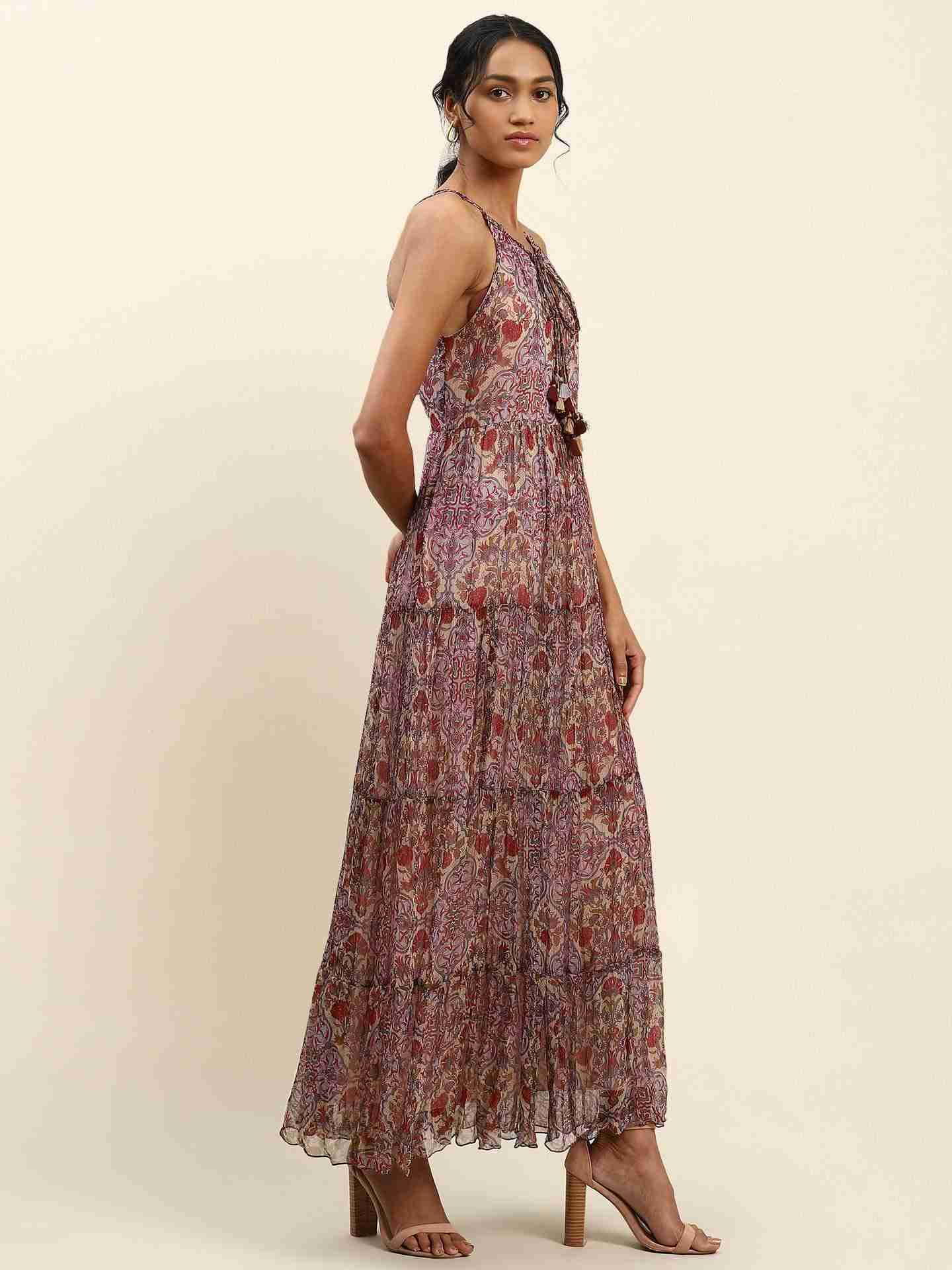 Violet Mystic Long Dress