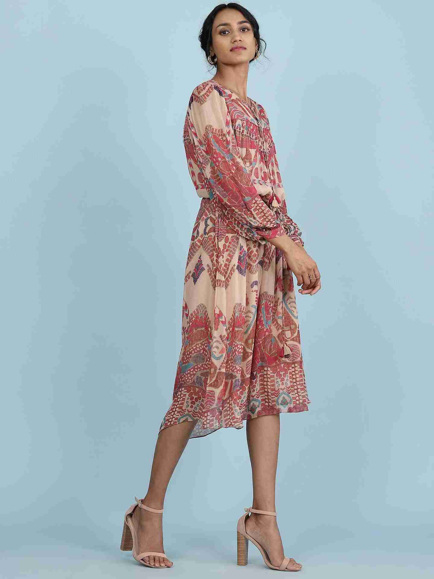 Ecru Calliope Long Dress
