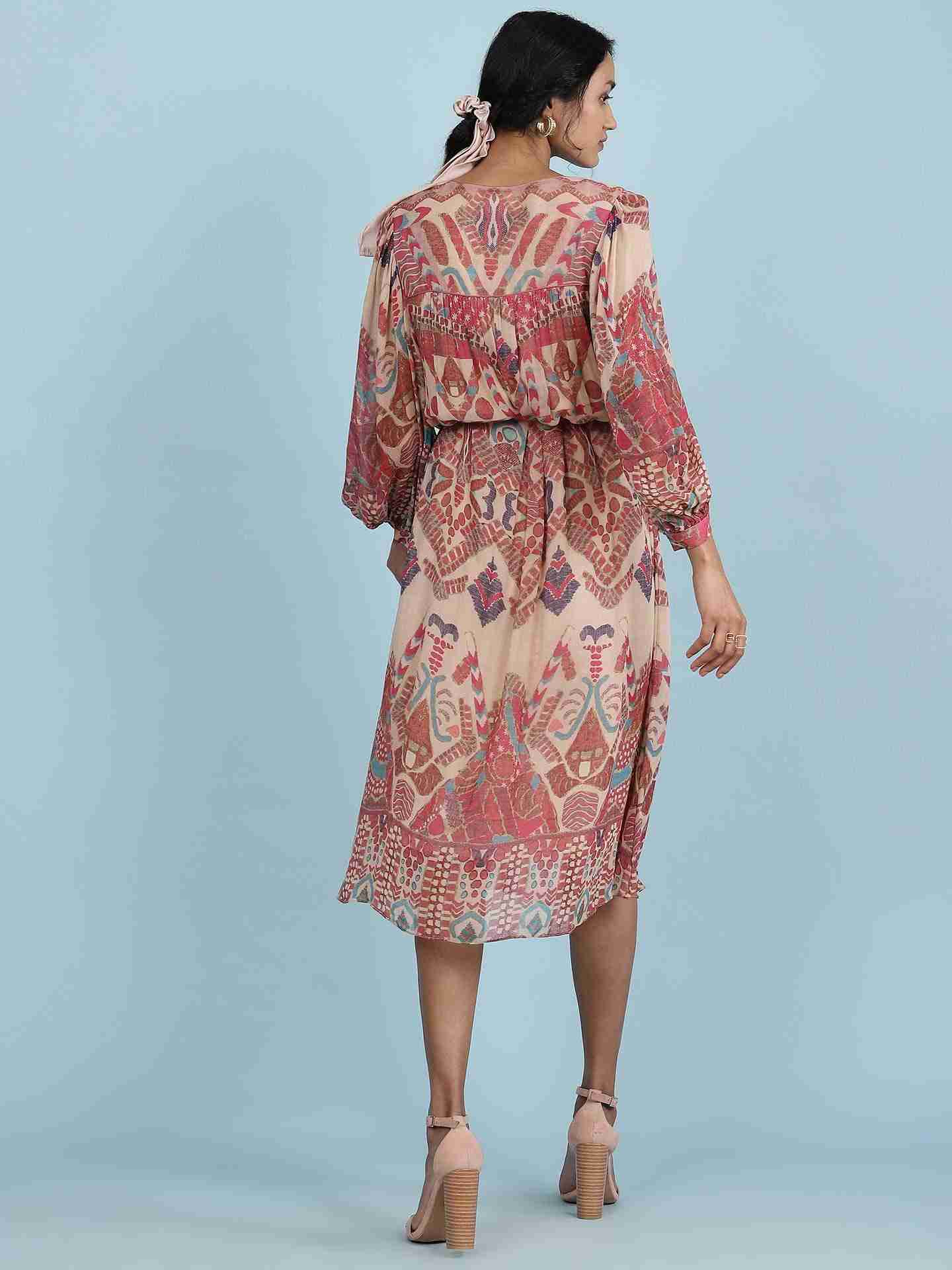 Ecru Calliope Long Dress