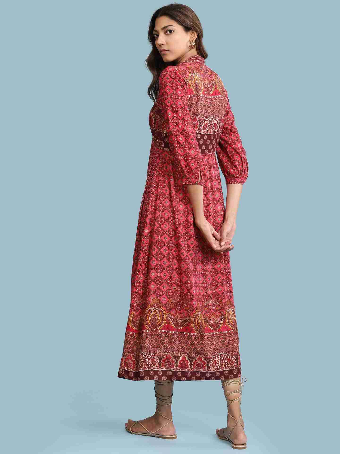Pink Tulika Long Dress