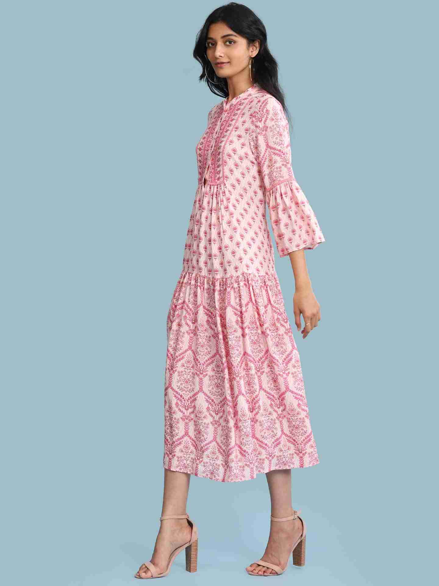 Pink Melody Long Dress