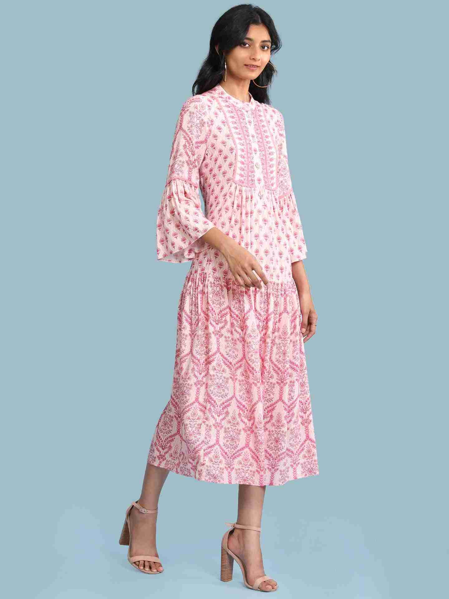 Pink Melody Long Dress