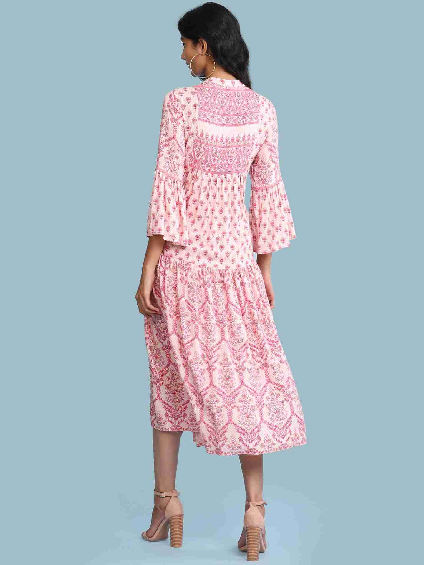 Pink Melody Long Dress