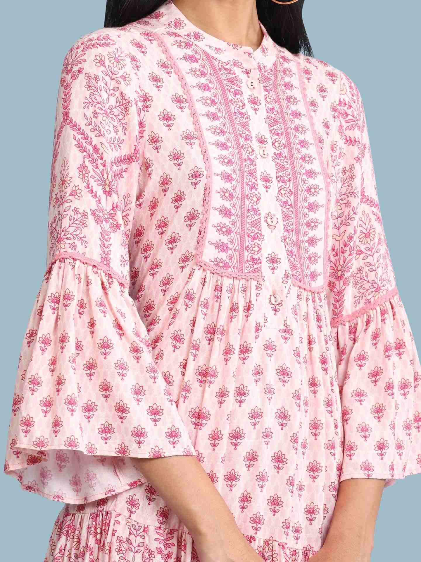 Pink Melody Long Dress