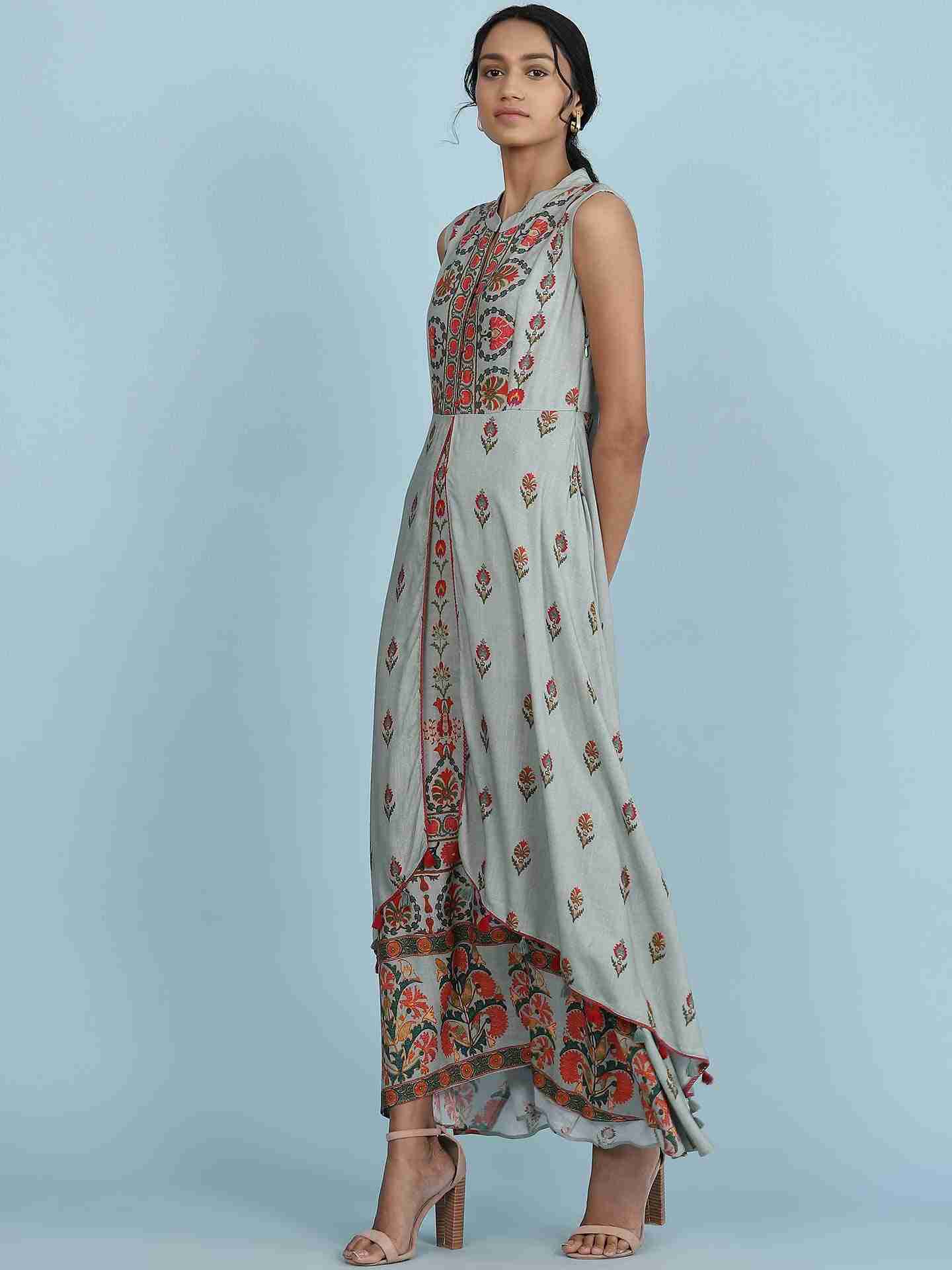 Green Rudra Long Dress