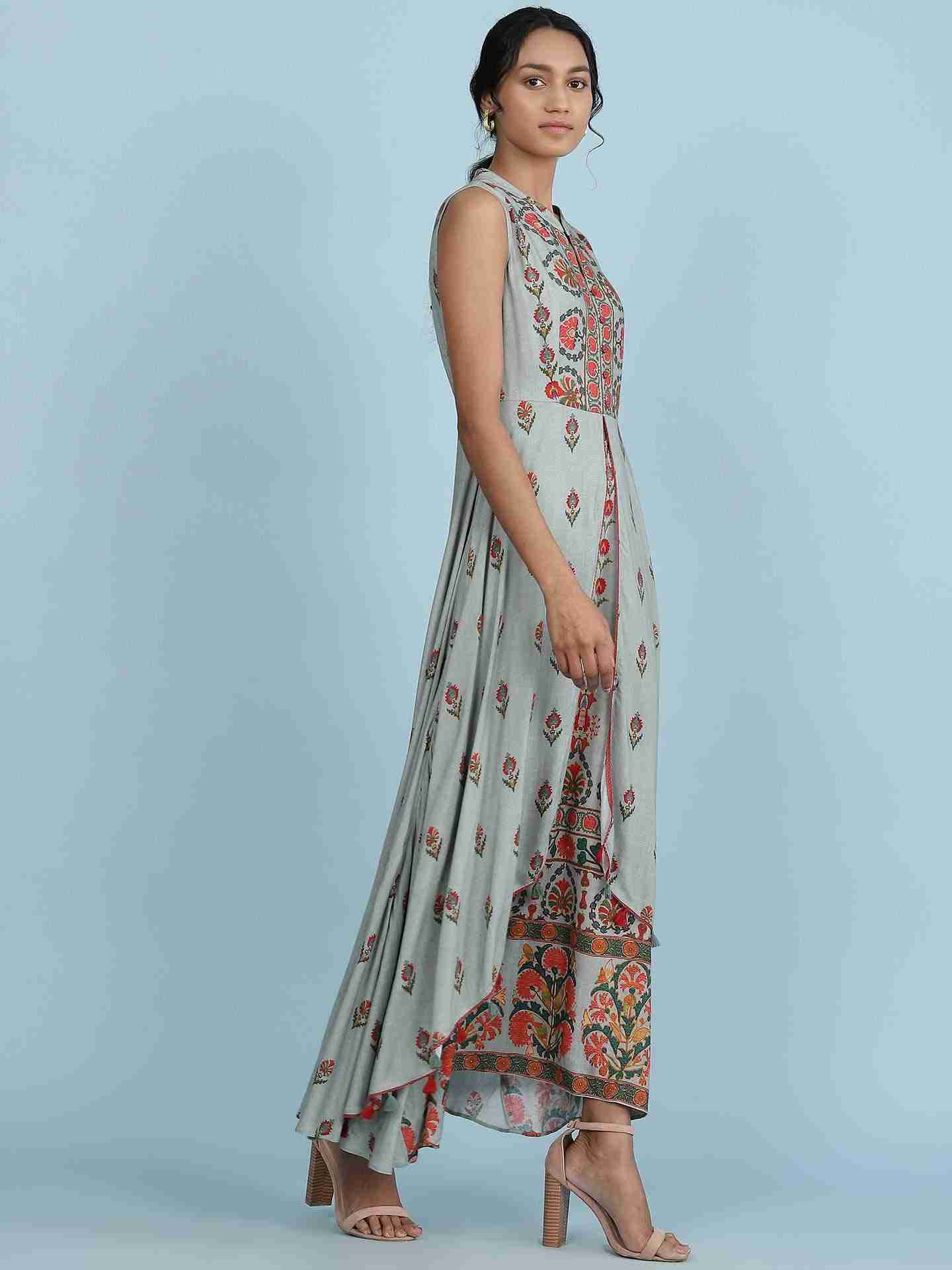 Green Rudra Long Dress