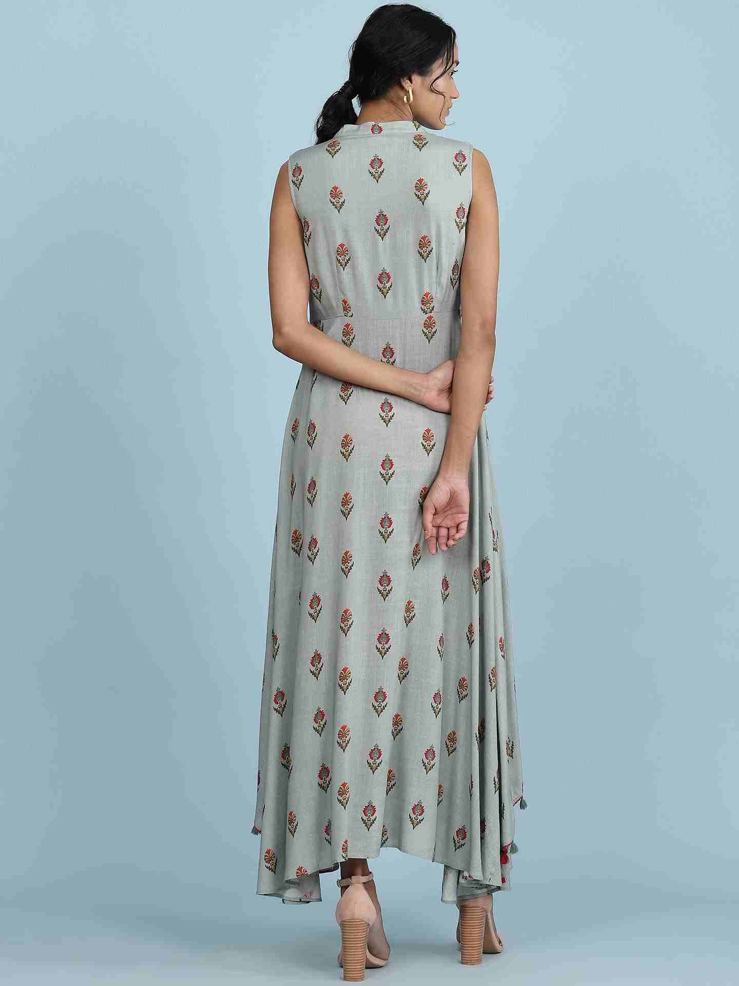 Green Rudra Long Dress