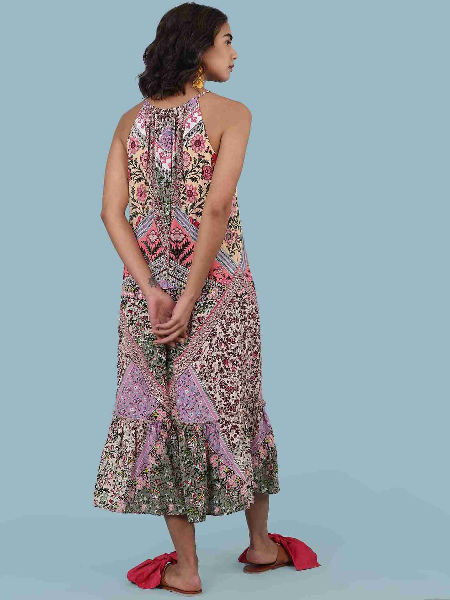 Dusty Pink Mastani Long Dress