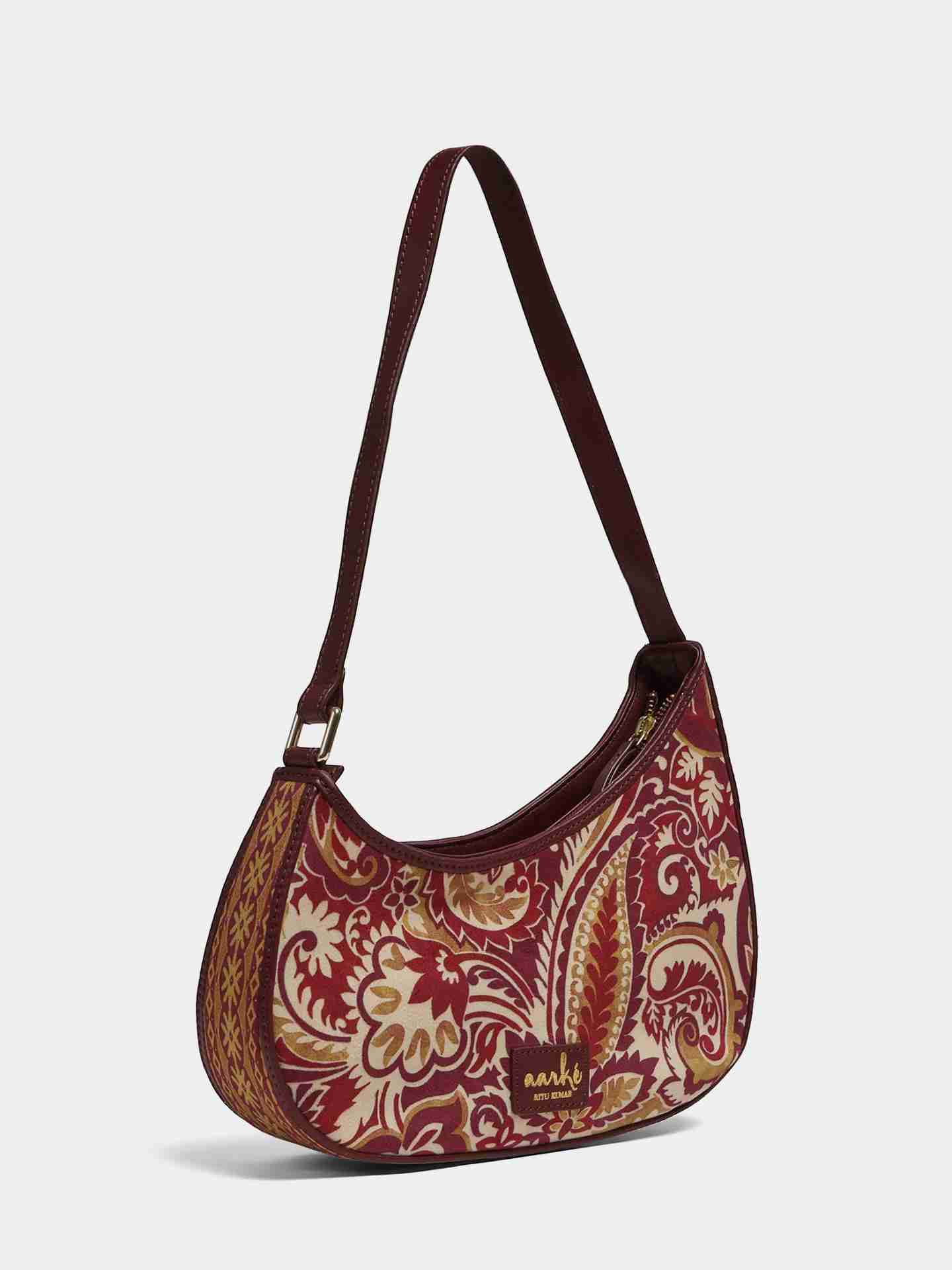 Maroon Shangrila Sling