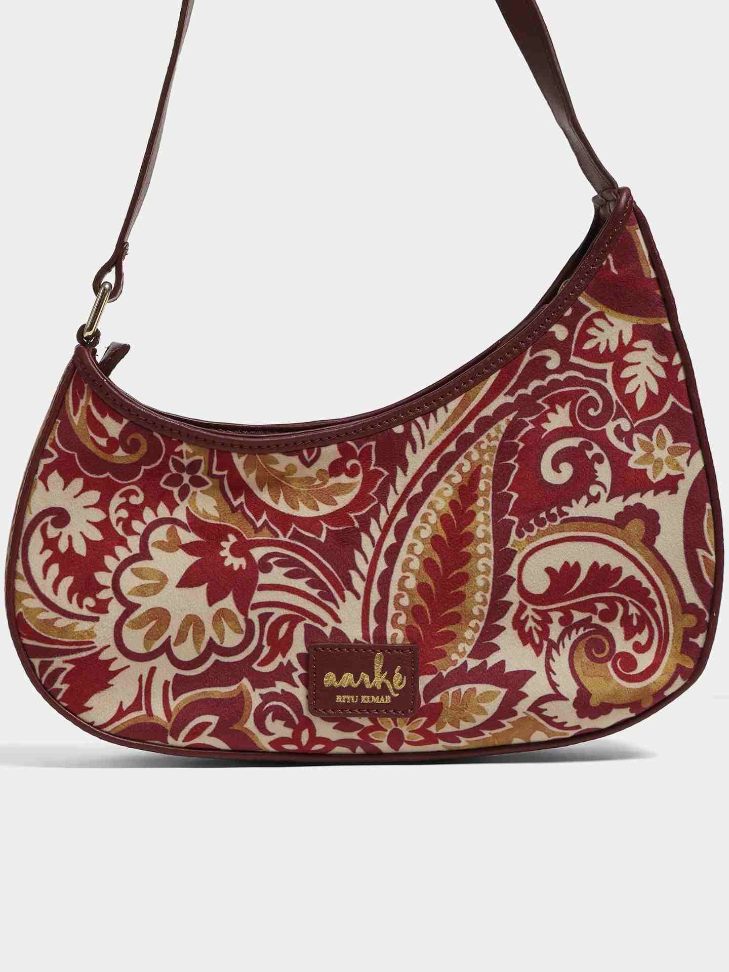 Maroon Shangrila Sling