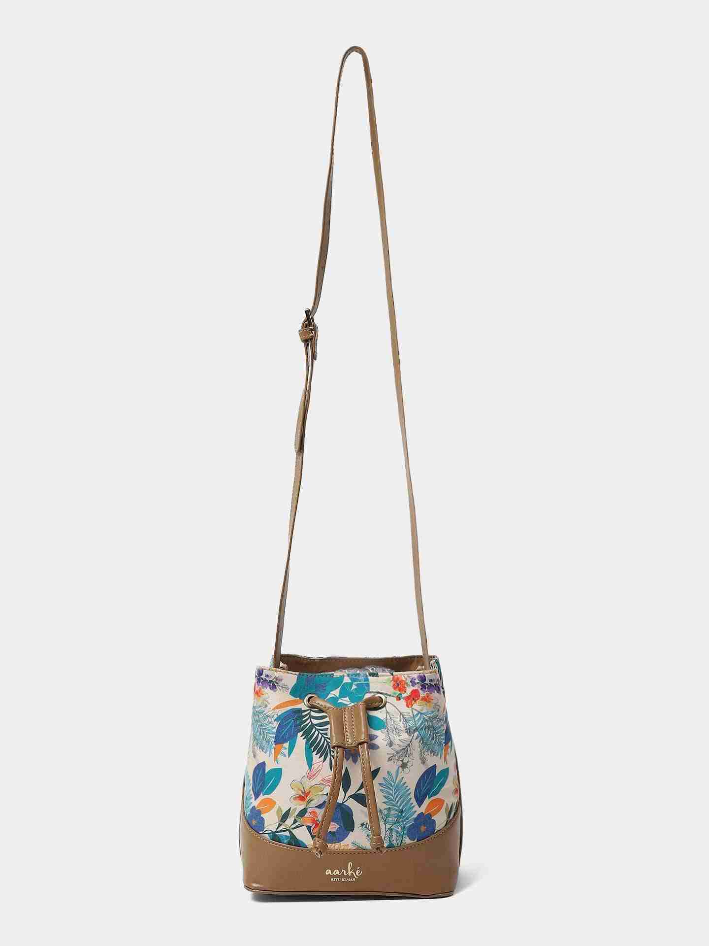White Jungle Sling Bag
