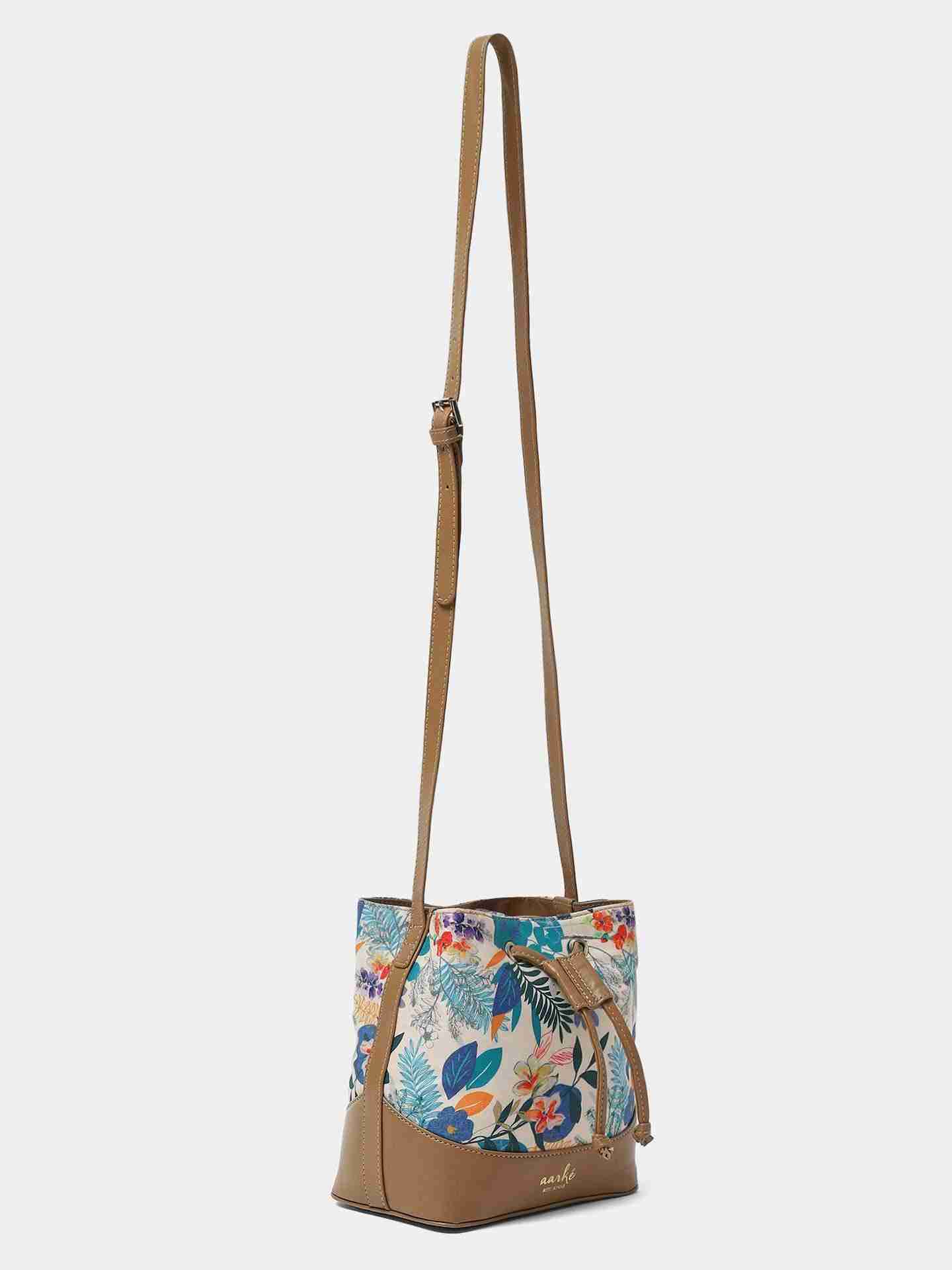 White Jungle Sling Bag