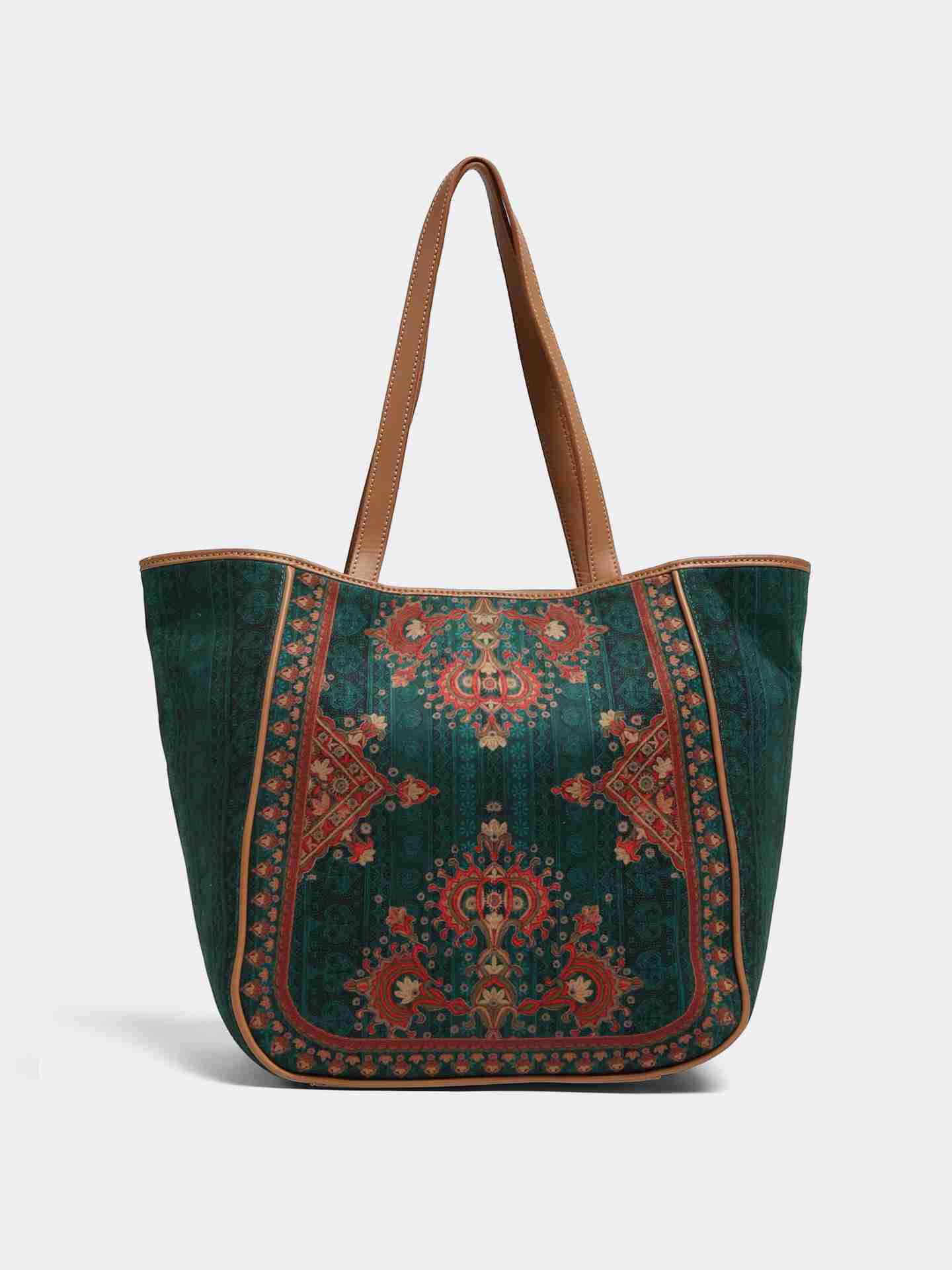 Green Azrakh Handbag