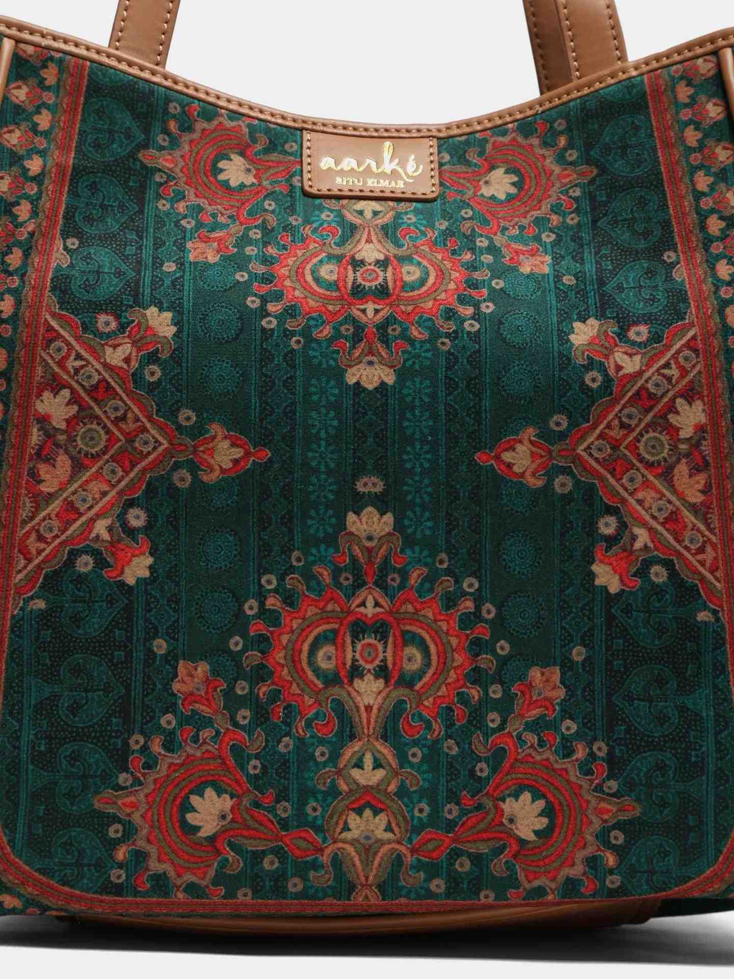 Green Azrakh Handbag