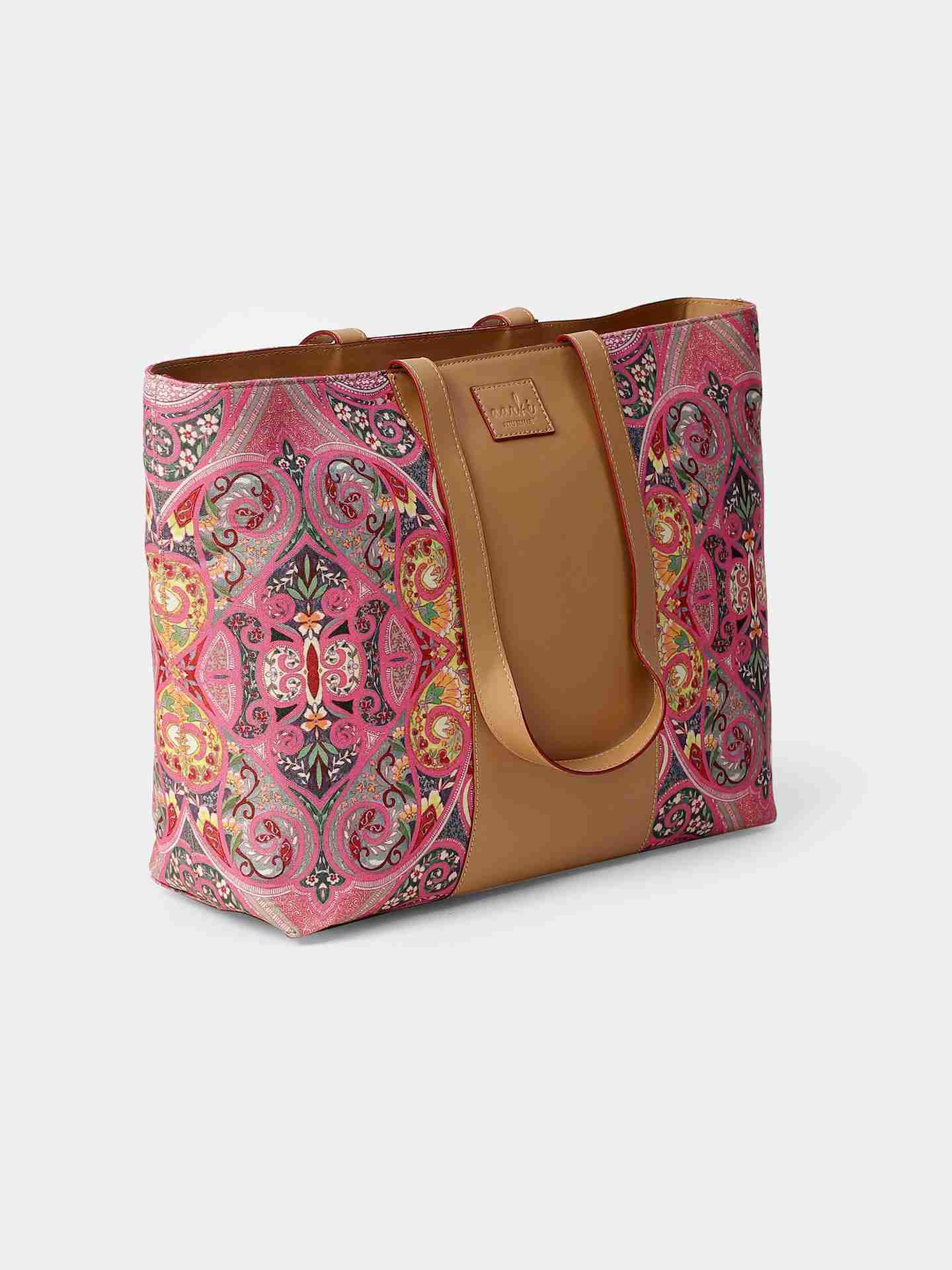 Pink Sun Rise Tote Bag