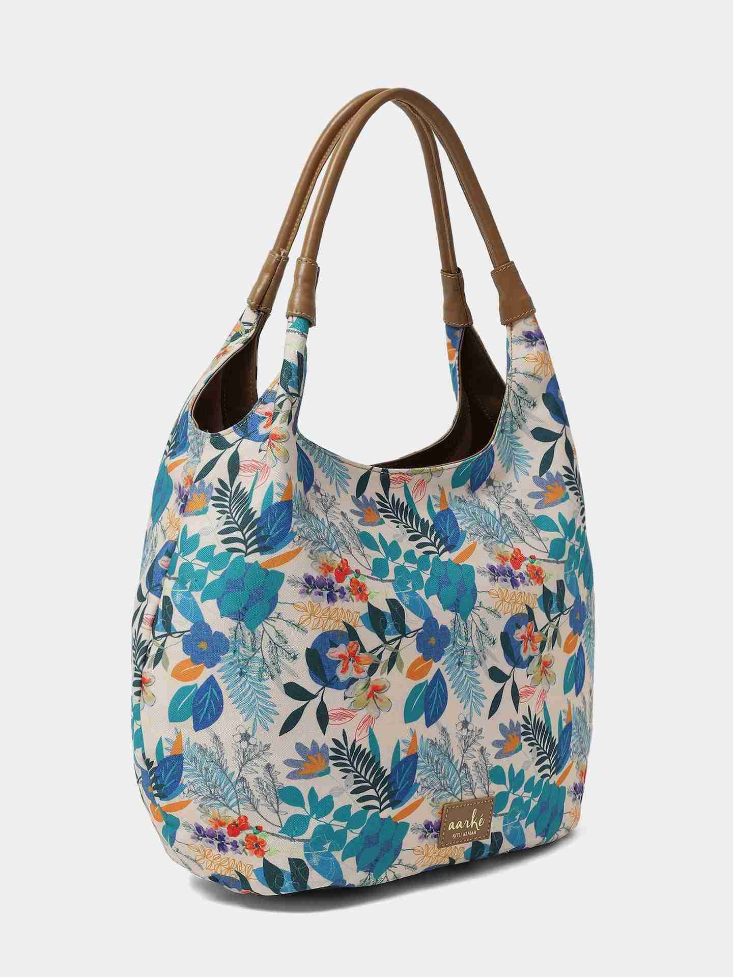 White Jungle Tote Bag