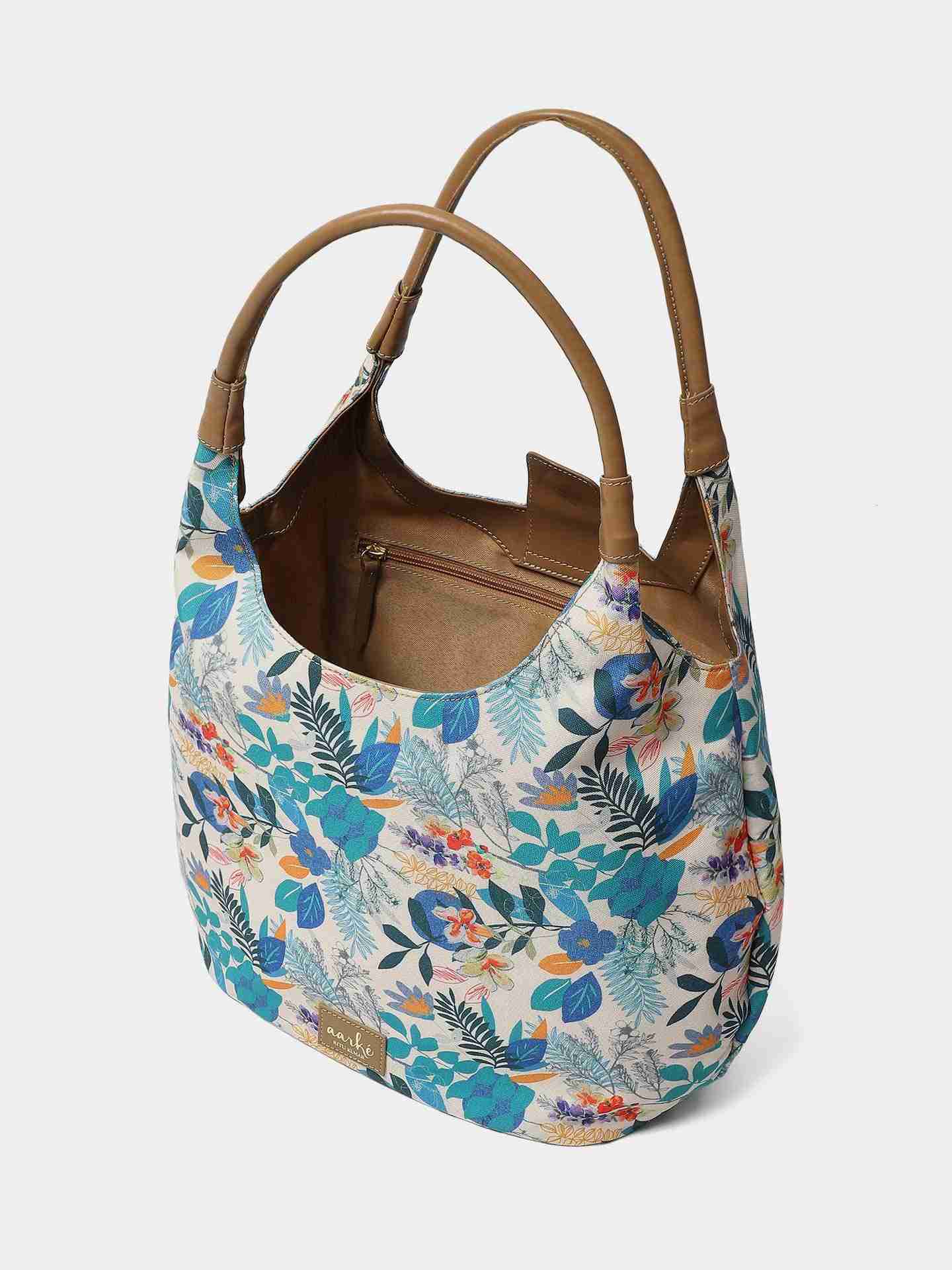 White Jungle Tote Bag