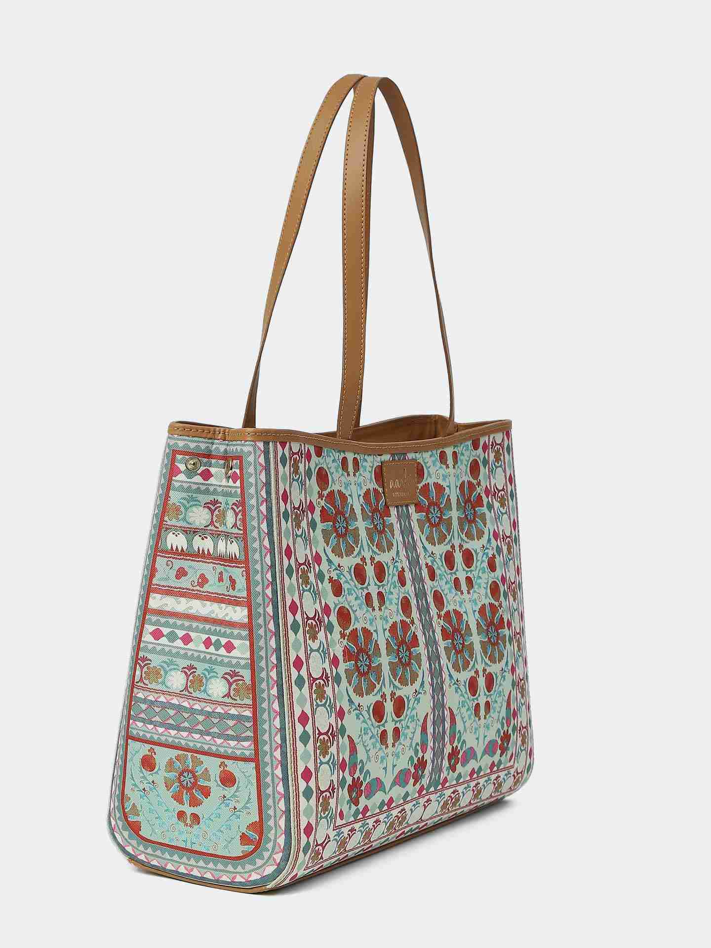 Multi Color Sadhika Tote Bag