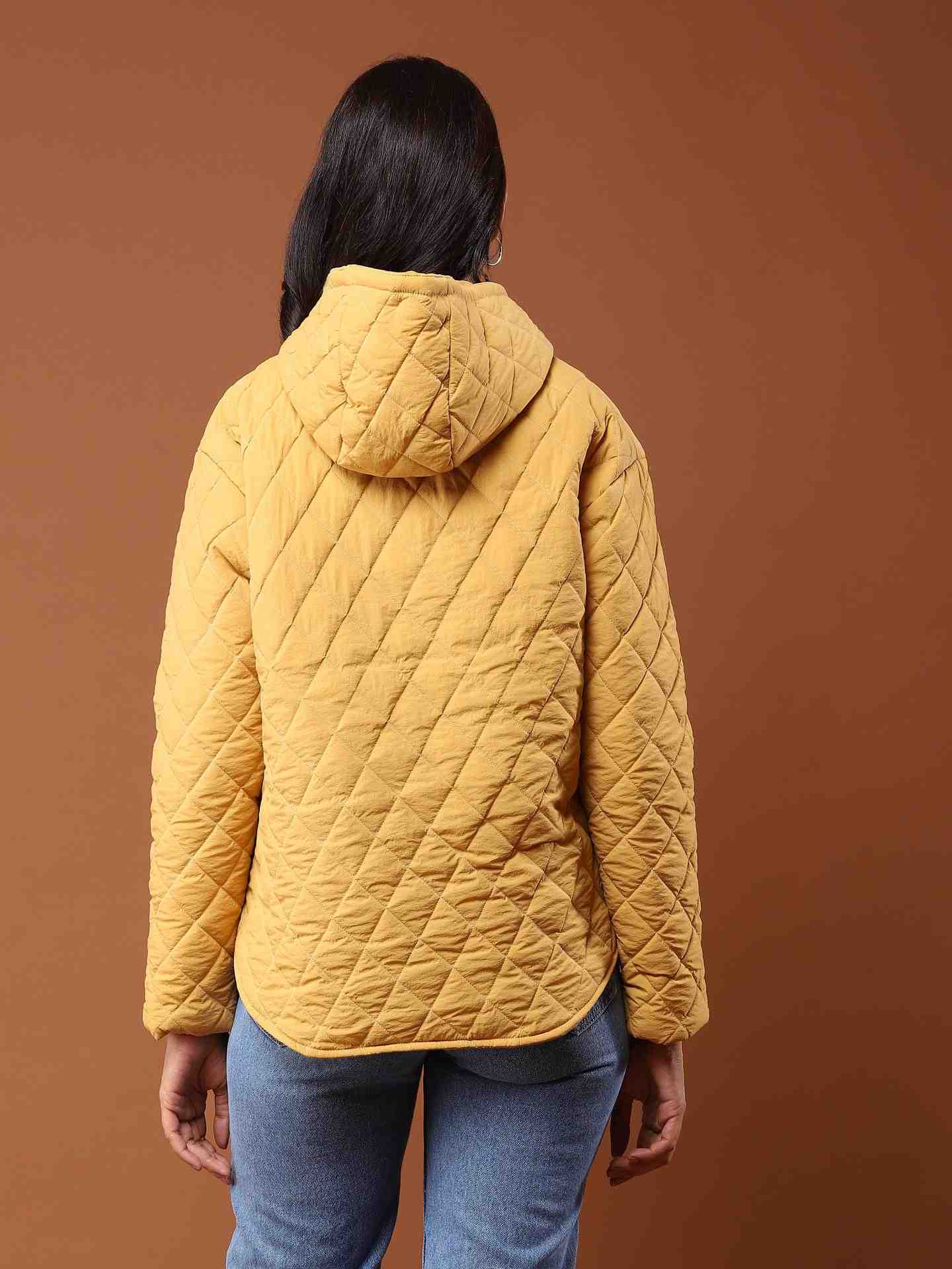 Mustard Anya Puffer Jacket