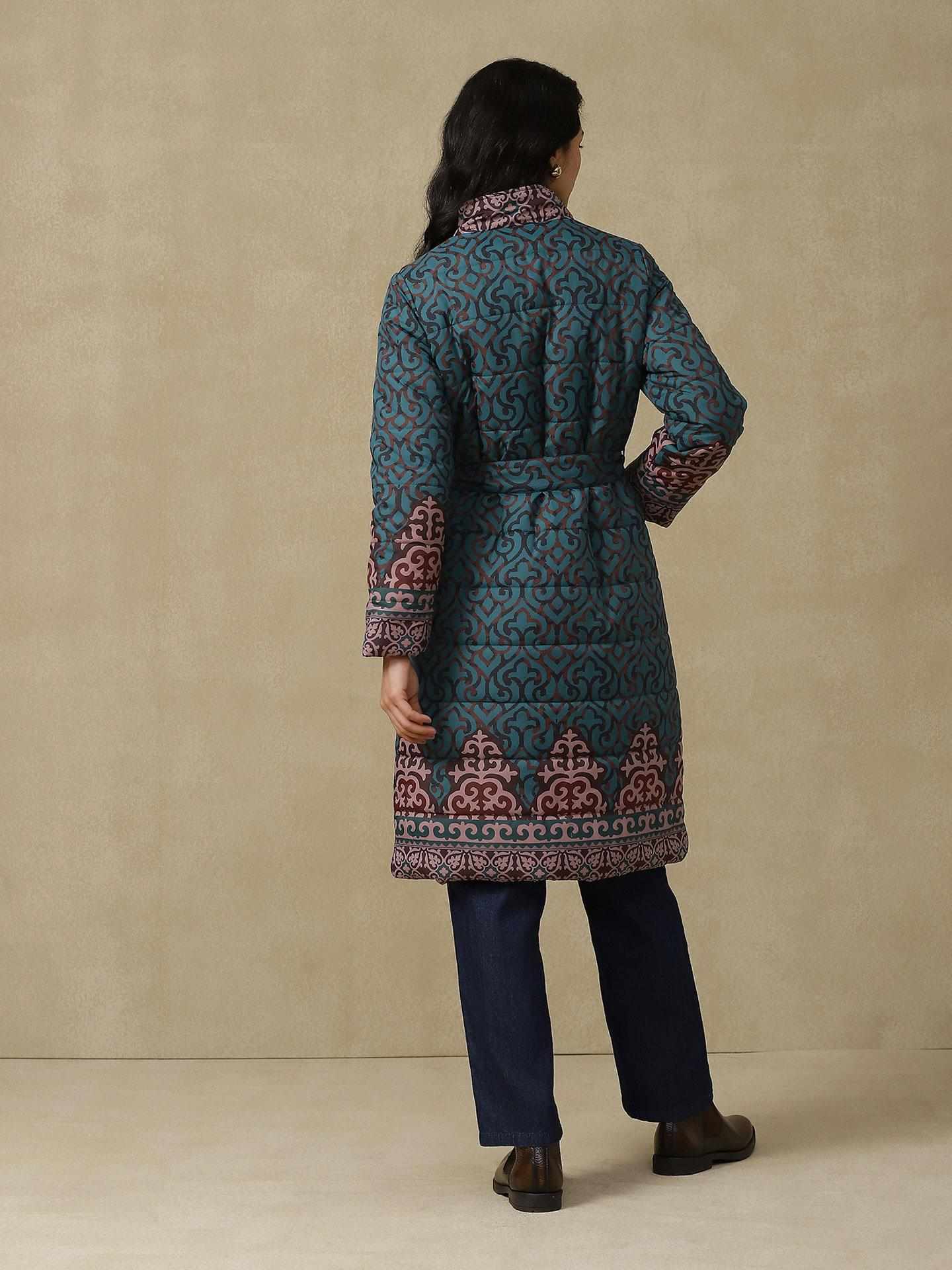 Green Quilted Puffer Jacket